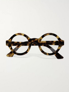Selima Optique Round-Framed Tortoiseshell Optical Glasses