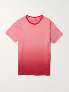 Balenciaga Ombre-effect Cotton-Jersey T-shirt