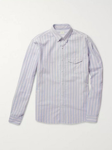 J.Crew Parsons Striped Cotton Oxford Shirt