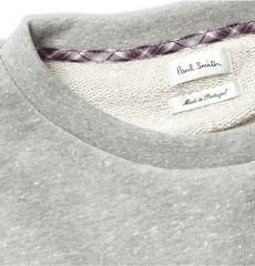 Paul Smith Slub Cotton-Jersey Sweatshirt