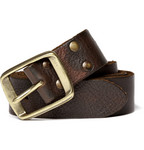 Jean Shop Brown Leather Belt