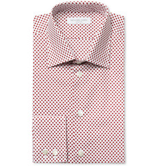 Richard James Polka Dot-Print Cotton Shirt