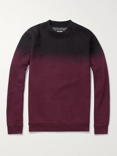 Raf Simons Ombre Cotton-Blend Sweater