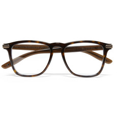 Bottega Veneta Square-Frame Acetate Optical Glasses