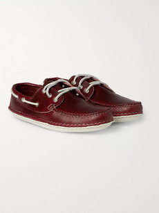 Quoddy Leather Boat Shoes