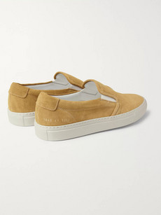 Common Projects Suede Slip-On Sneakers