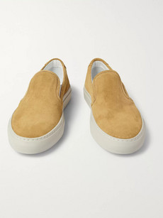 Common Projects Suede Slip-On Sneakers