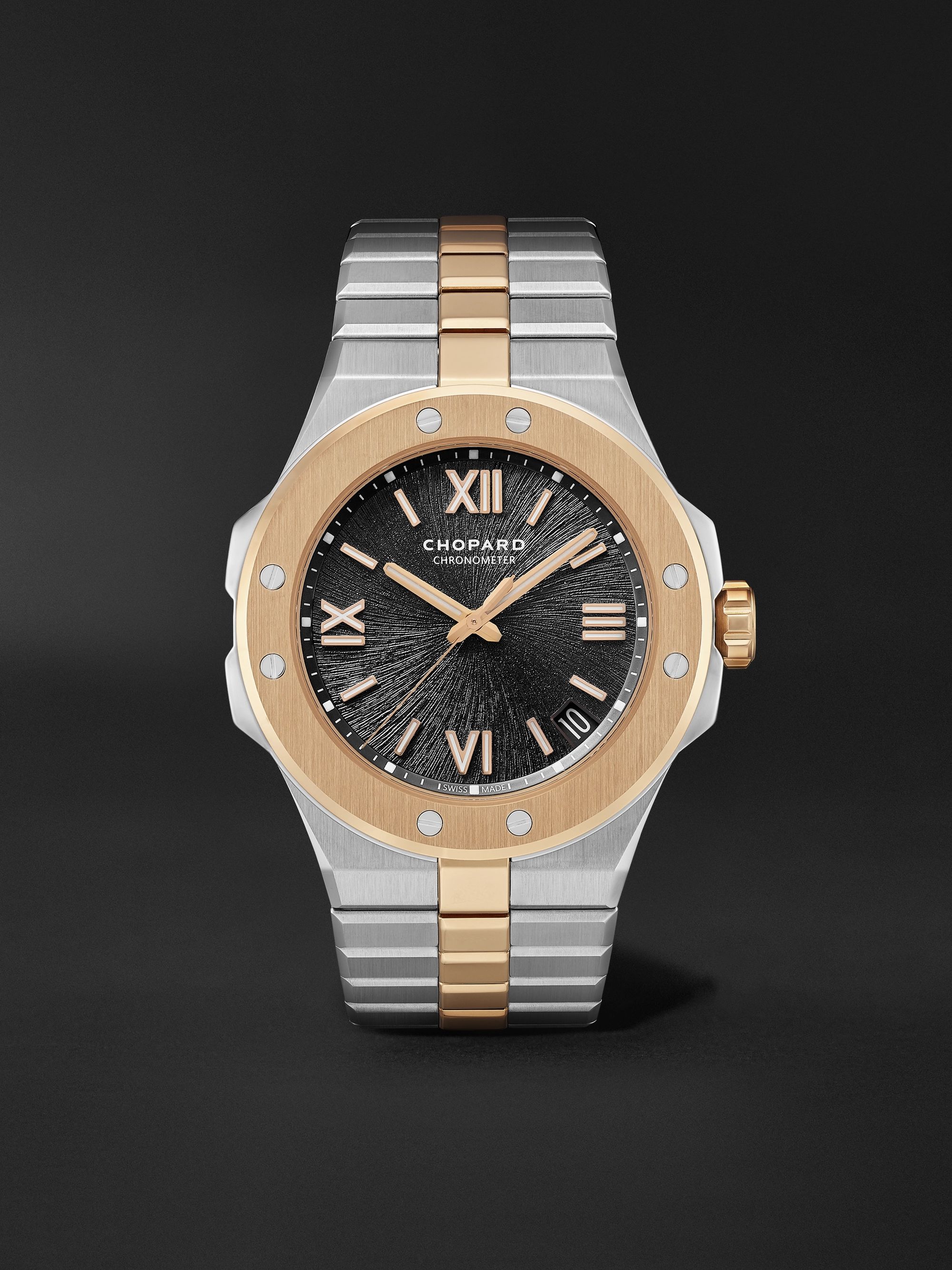 Alpine Eagle Large Automatic 41mm Lucent Steel and 18-Karat Rose Gold  Watch, Ref. No. 298600-6001