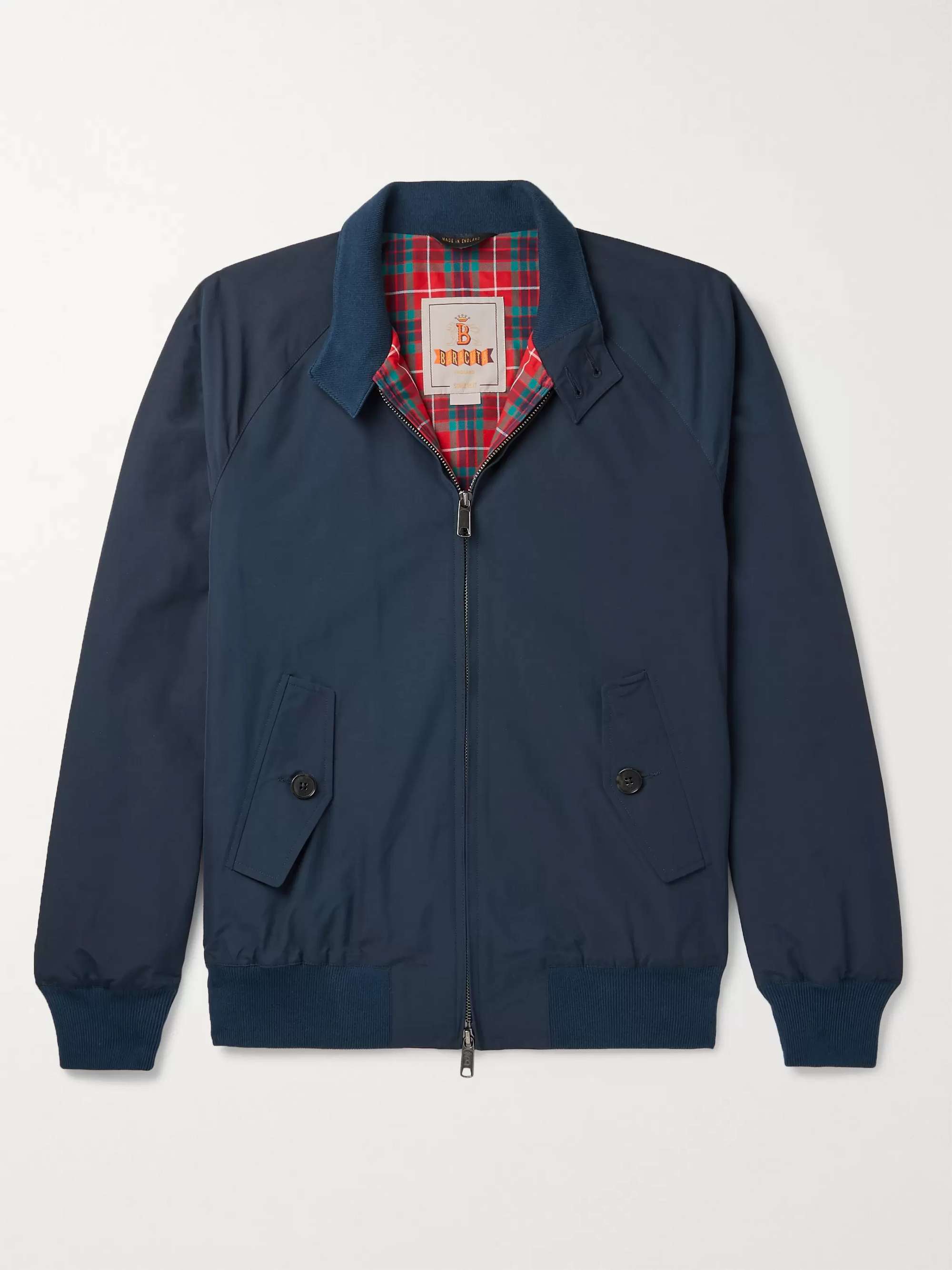 Mor dækning Billy ged BARACUTA G9 Cotton-Blend Harrington Jacket | MR PORTER