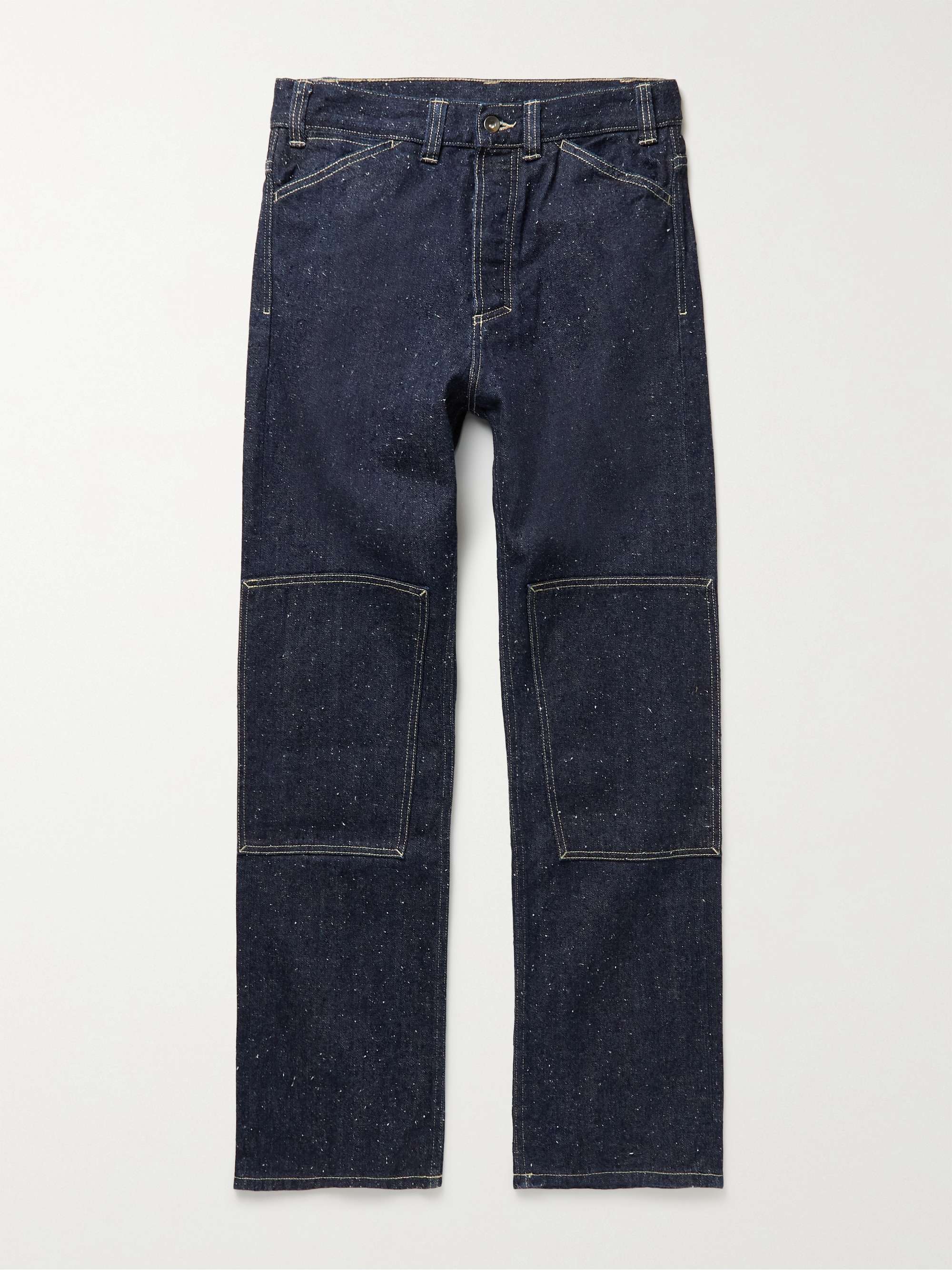LEJ Straight-Leg Slub Selvedge Jeans for Men | MR PORTER