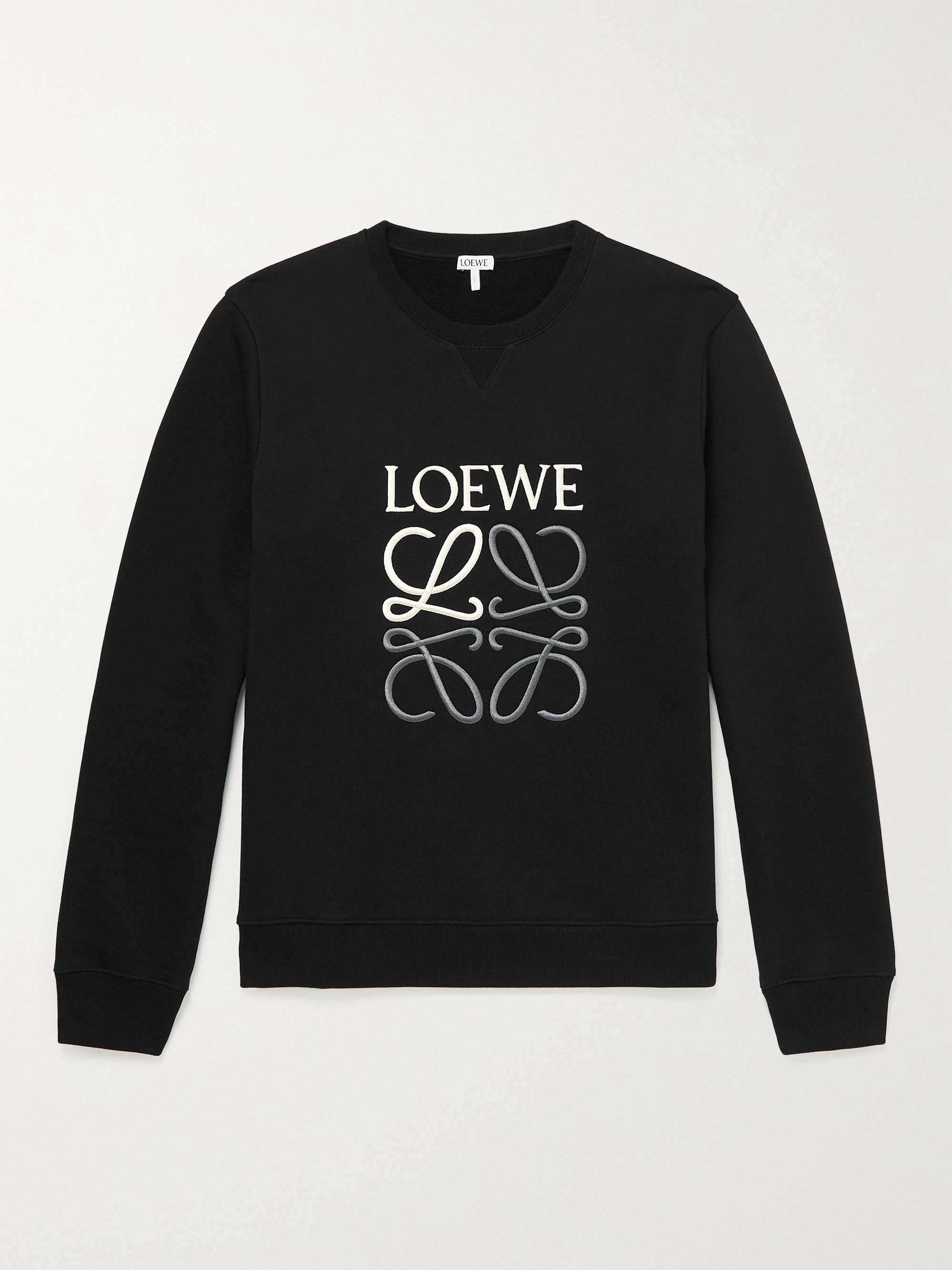 LOEWE Logo-Embroidered Sweatshirt