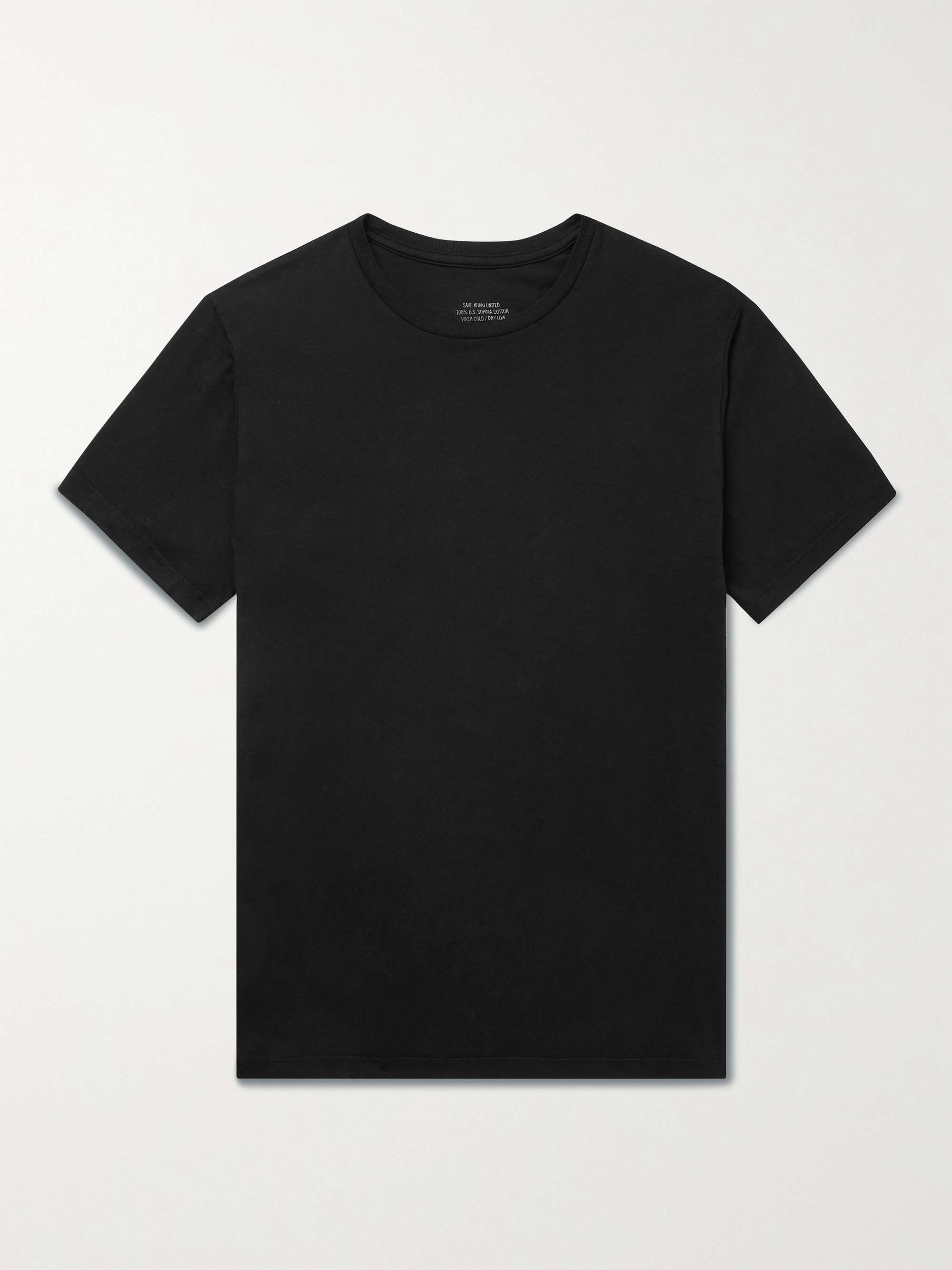 SAVE KHAKI UNITED Supima Cotton-Jersey T-Shirt for Men | MR PORTER