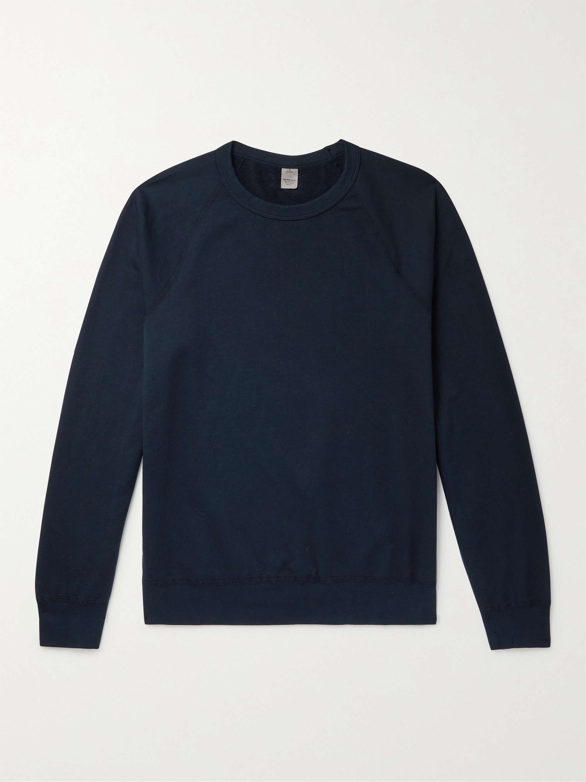 Fleece-Back Supima Cotton-Jersey Sweatshirt