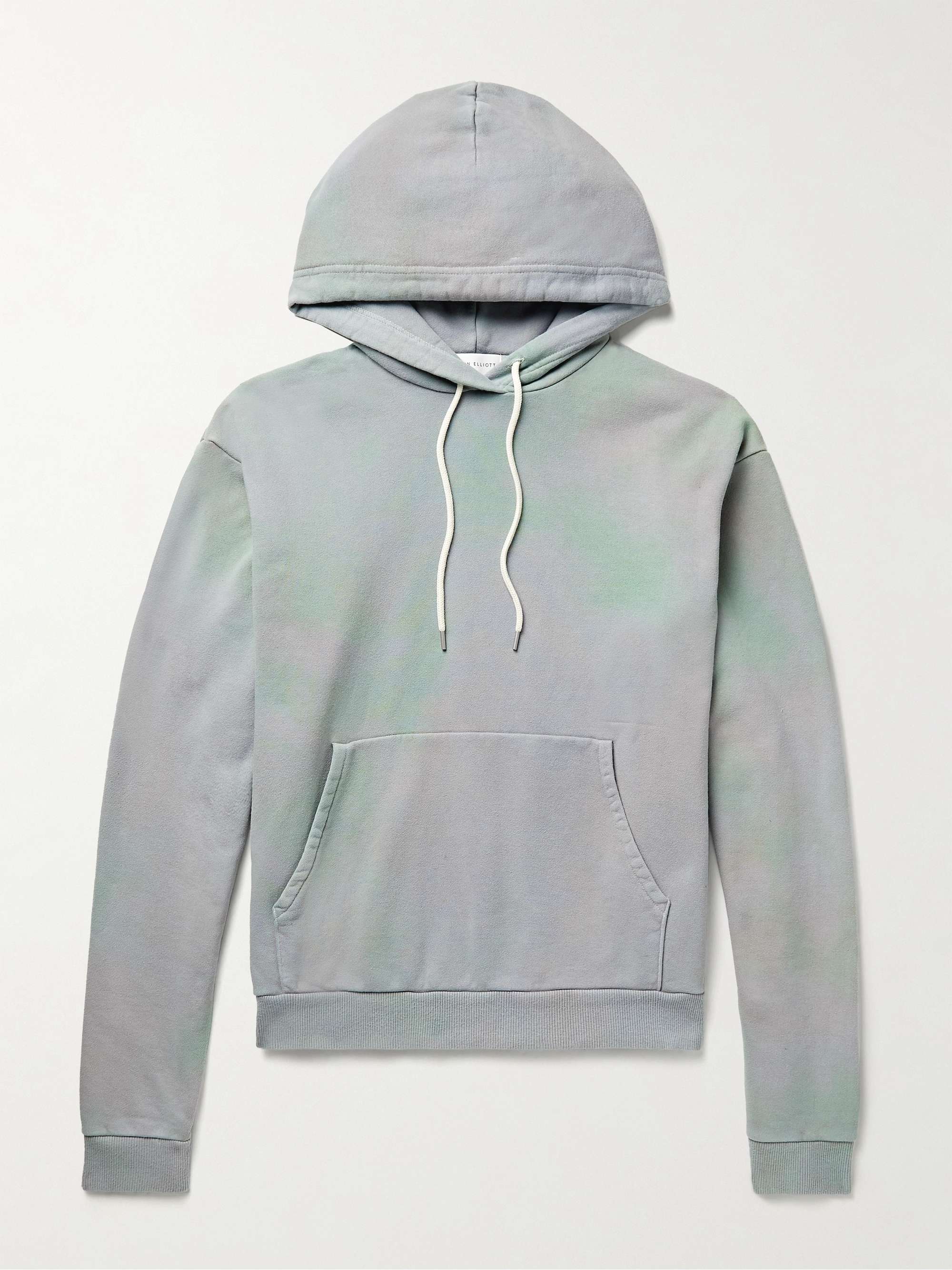 JOHN ELLIOTT Sequoia Tie-Dyed Cotton-Jersey Hoodie for Men | MR PORTER