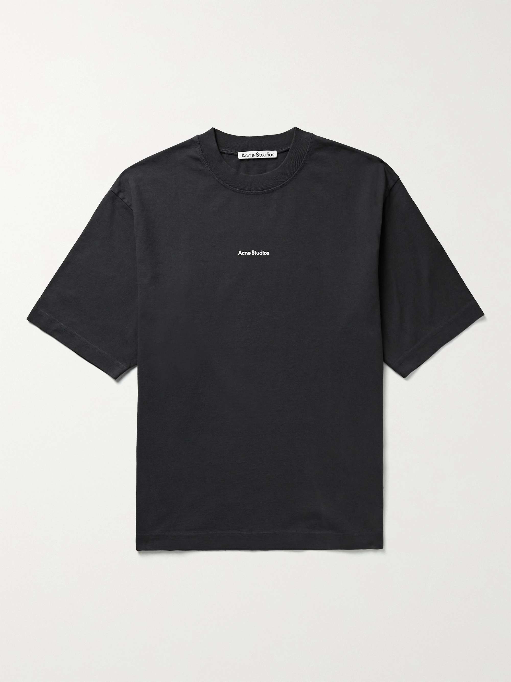 Acne Studios black print T-shirt