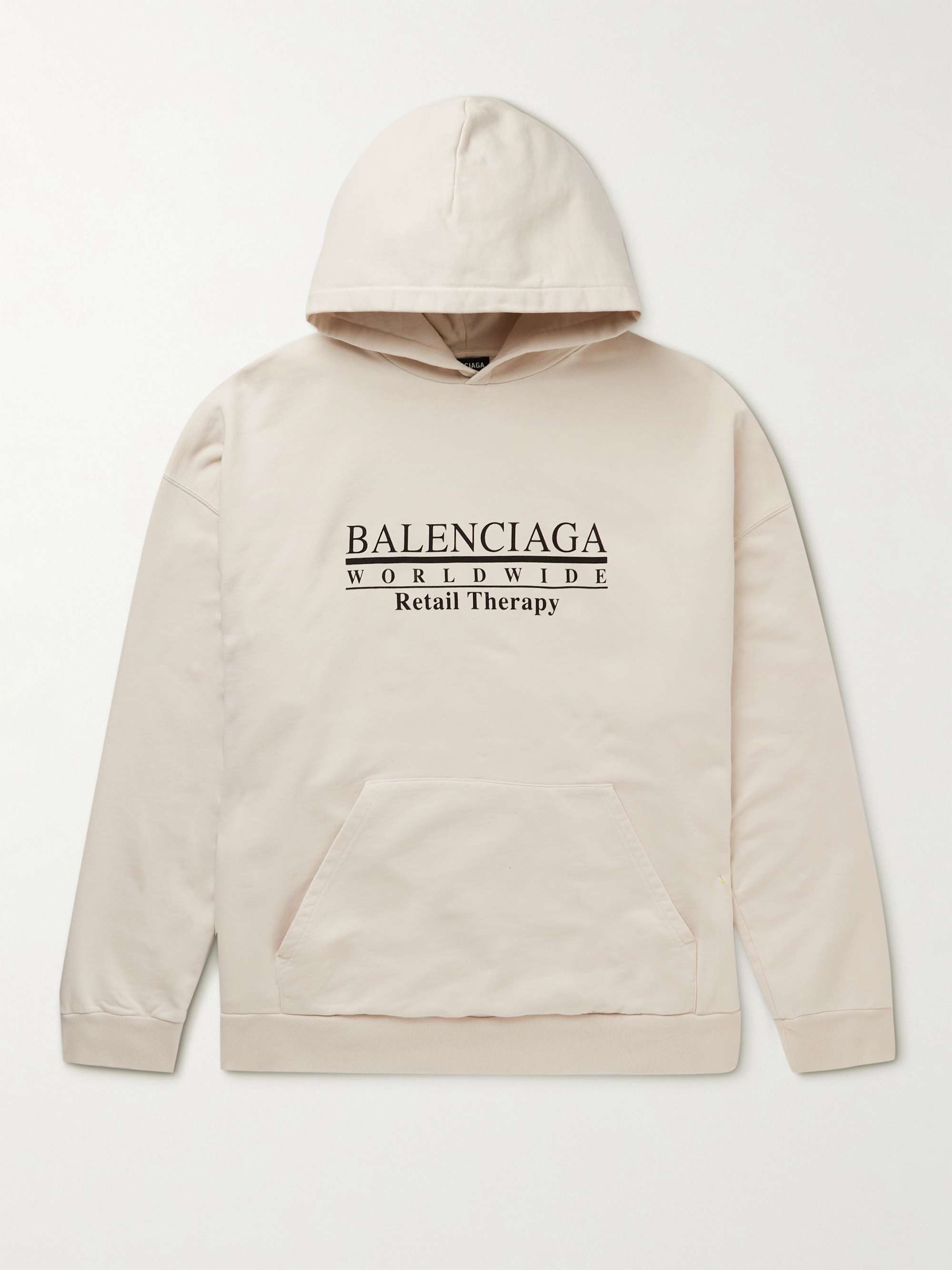 Logo-Print Cotton-Jersey Hoodie