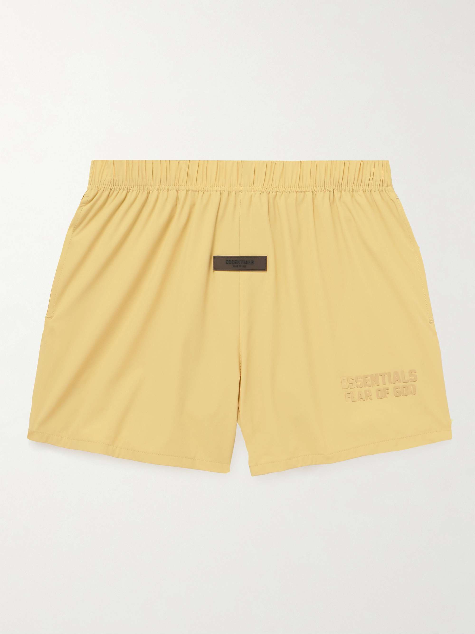 Logo-Appliquéd Stretch-Shell Drawstring Shorts