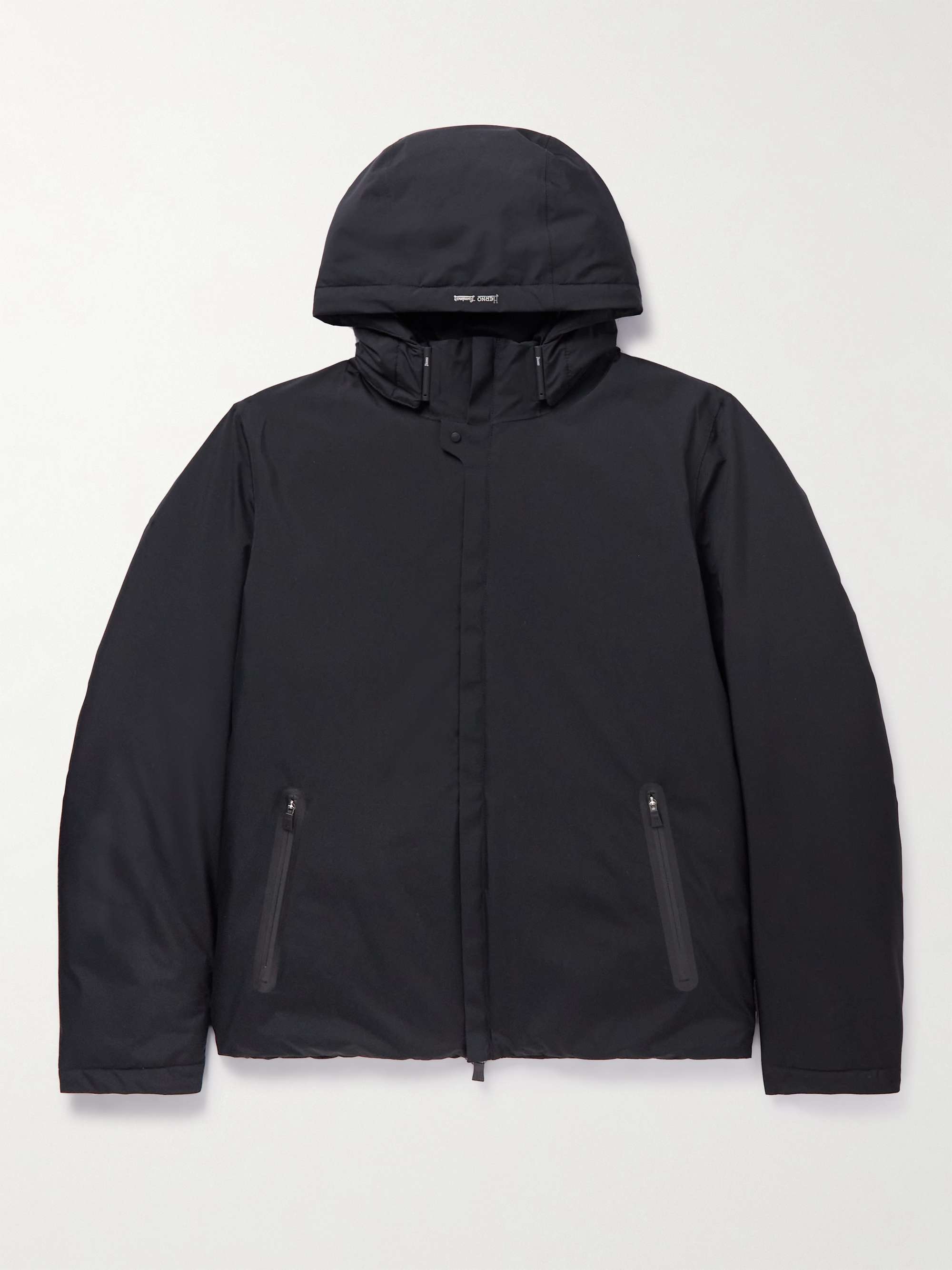 HERNO LAMINAR GORE-TEX INFINIUM™ WINDSTOPPER® Hooded Down | PORTER