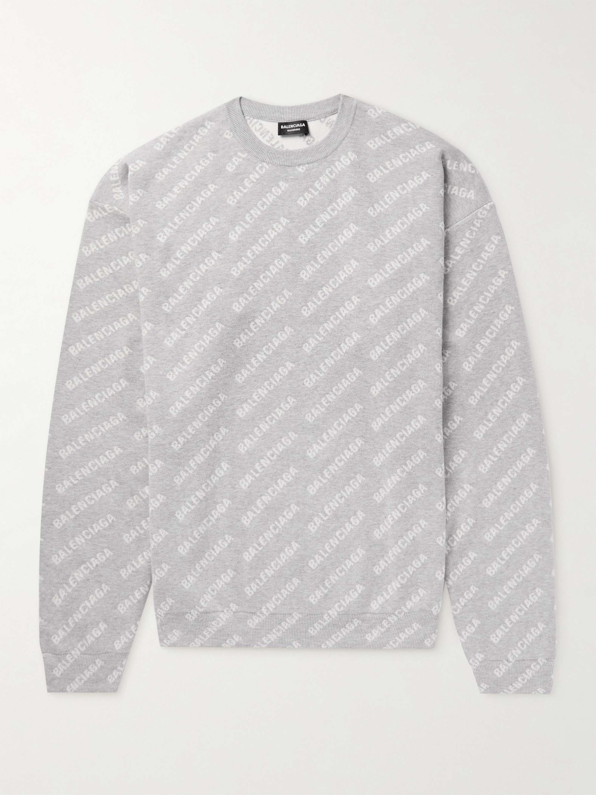 Logo-Jacquard Sweater Men | MR PORTER