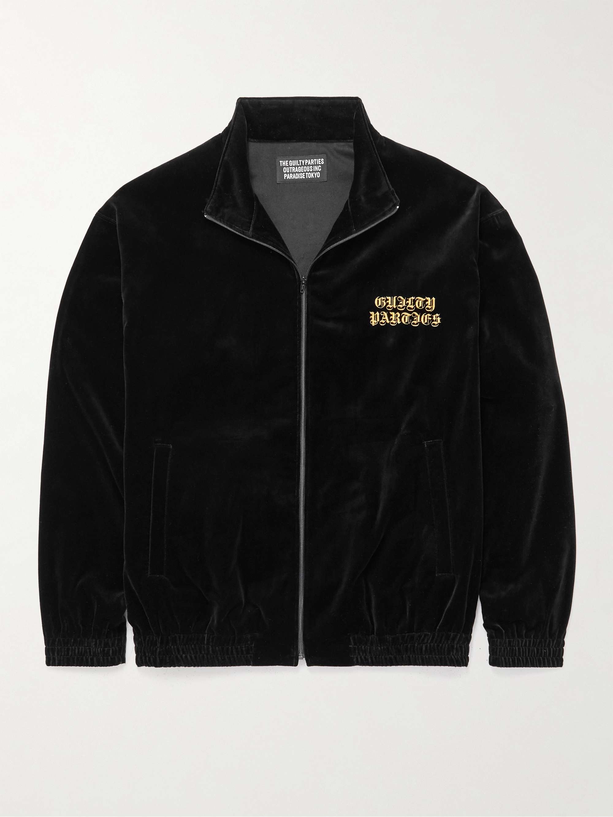 即完売 WACKOMARIA VELVET TRACK JACKET-