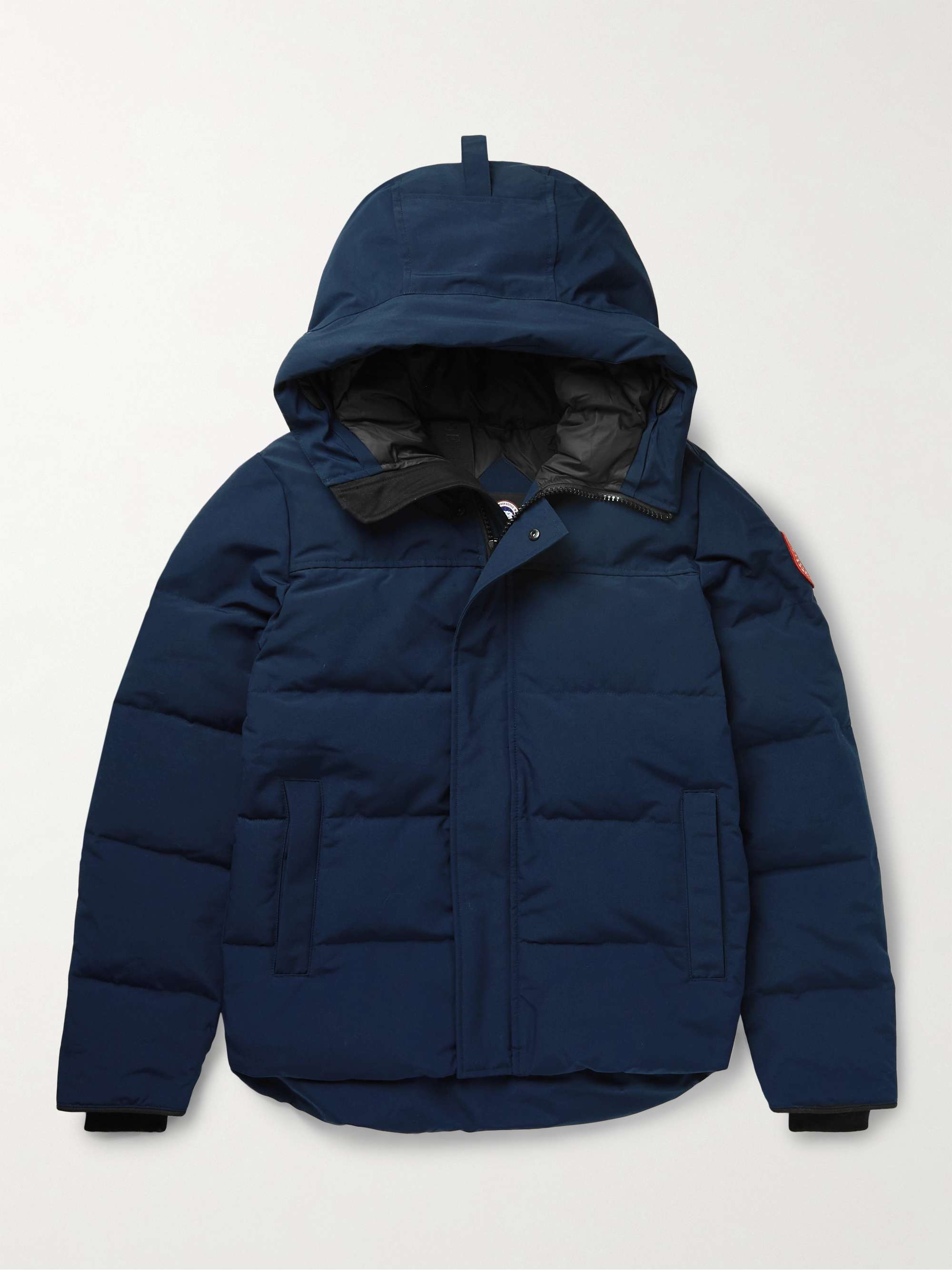 CANADA GOOSE Macmillan Logo-Appliquéd Quilted Shell Hooded Down Parka for  Men | MR PORTER