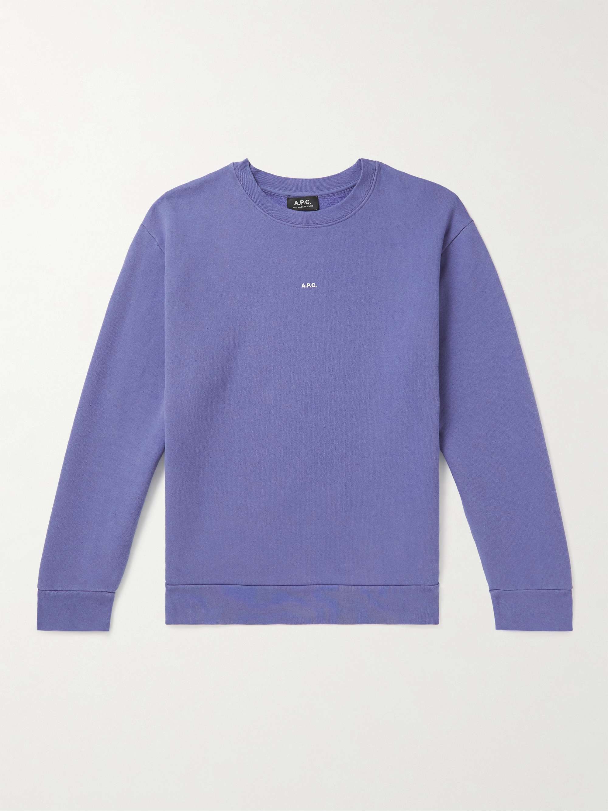 Steve Logo-Print Cotton-Jersey Sweatshirt