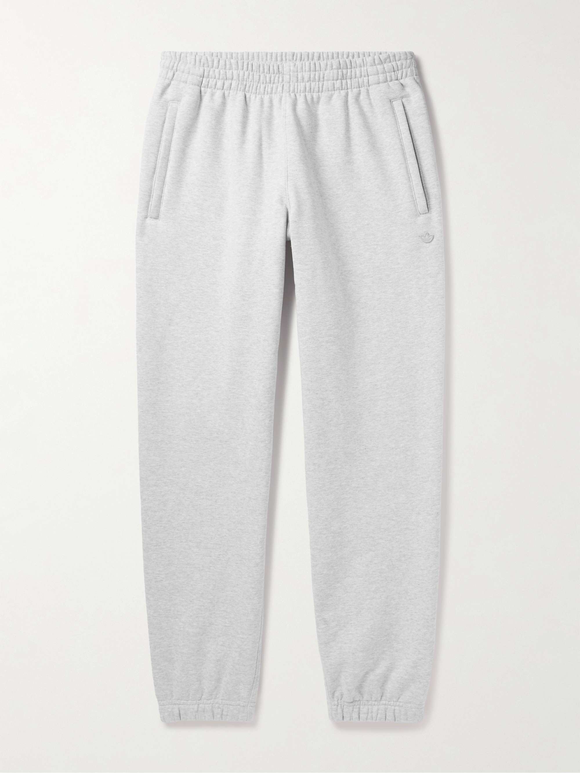 ADIDAS ORIGINALS Tapered Cotton-Blend Jersey Sweatpants for Men | MR PORTER