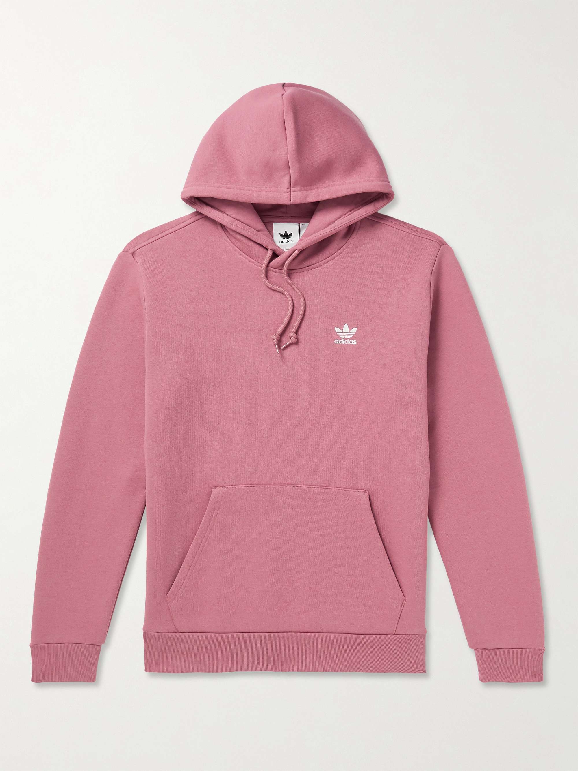 men's adidas essential cotton jersey hoodie