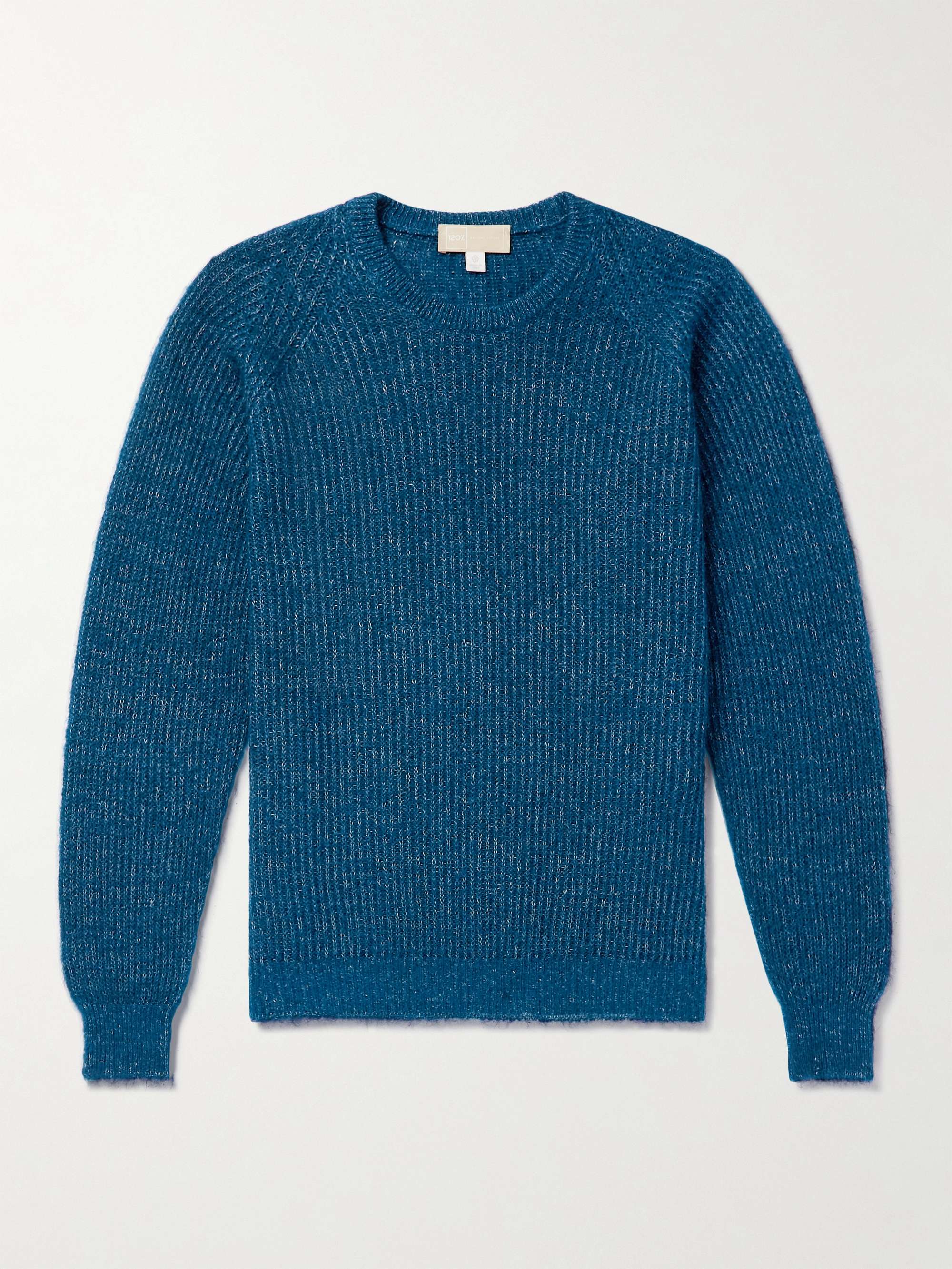 120% LINO Ribbed-Knit Sweater | MR PORTER