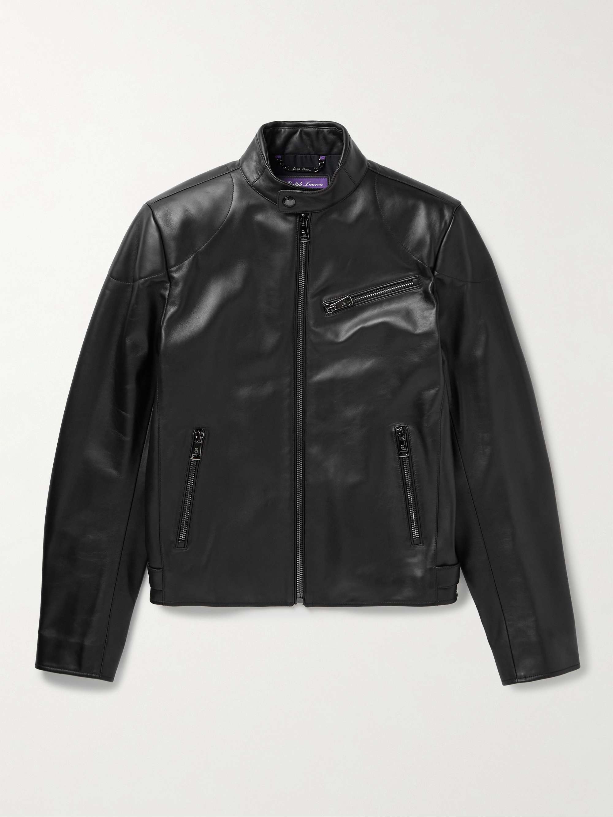 RALPH LAUREN PURPLE LABEL Randall Biker Jacket for Men | MR PORTER