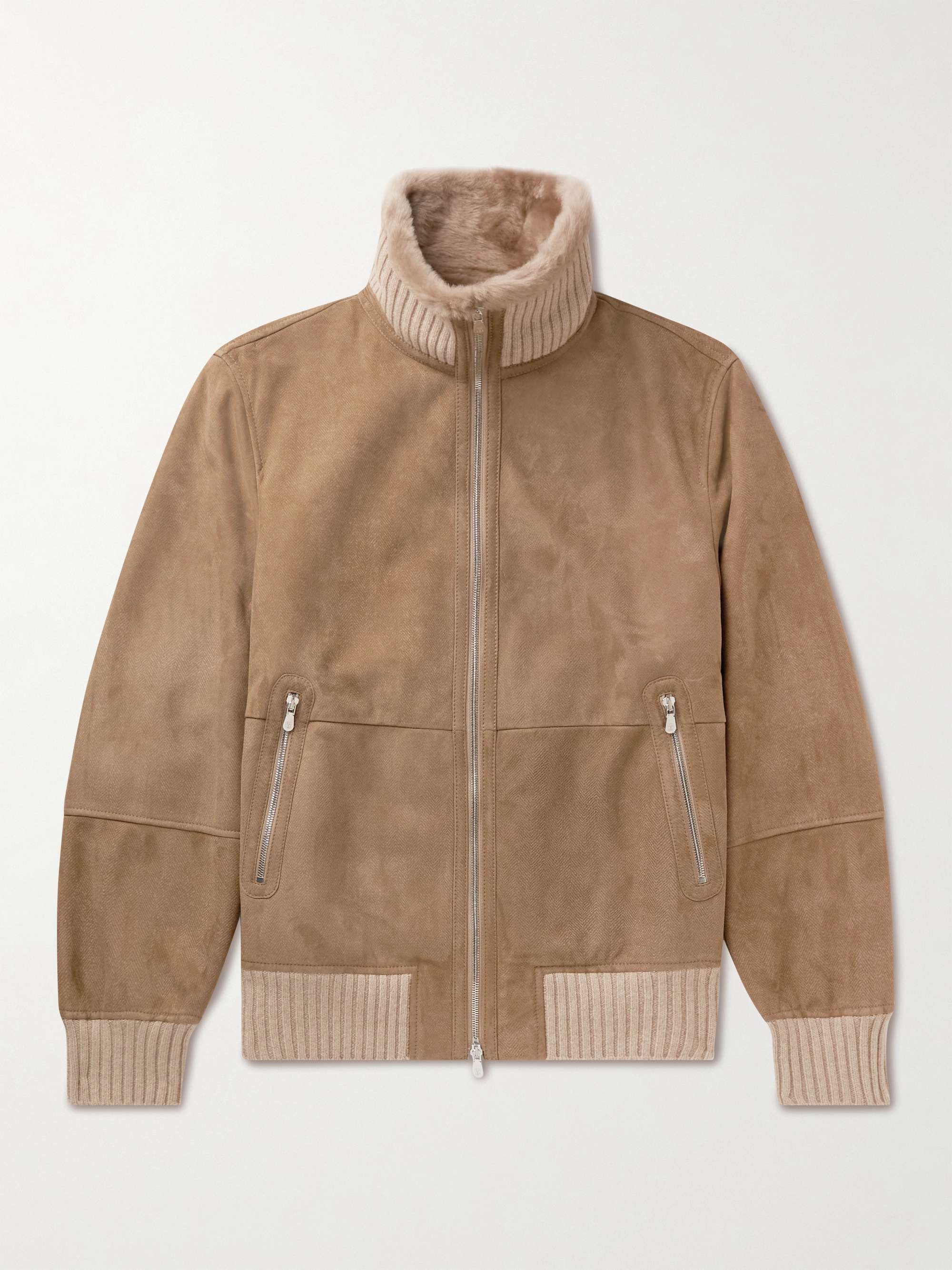 Shearling Down Blouson - Men - Ready-to-Wear