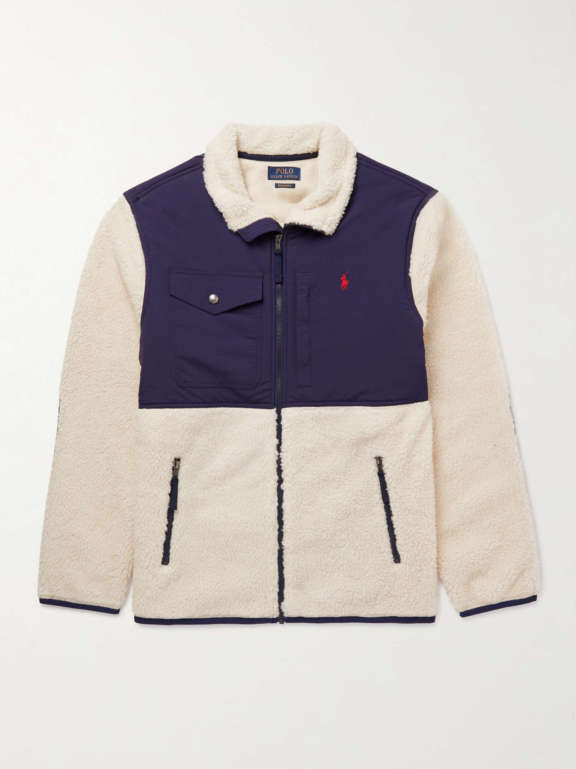 Polo fleece blouson