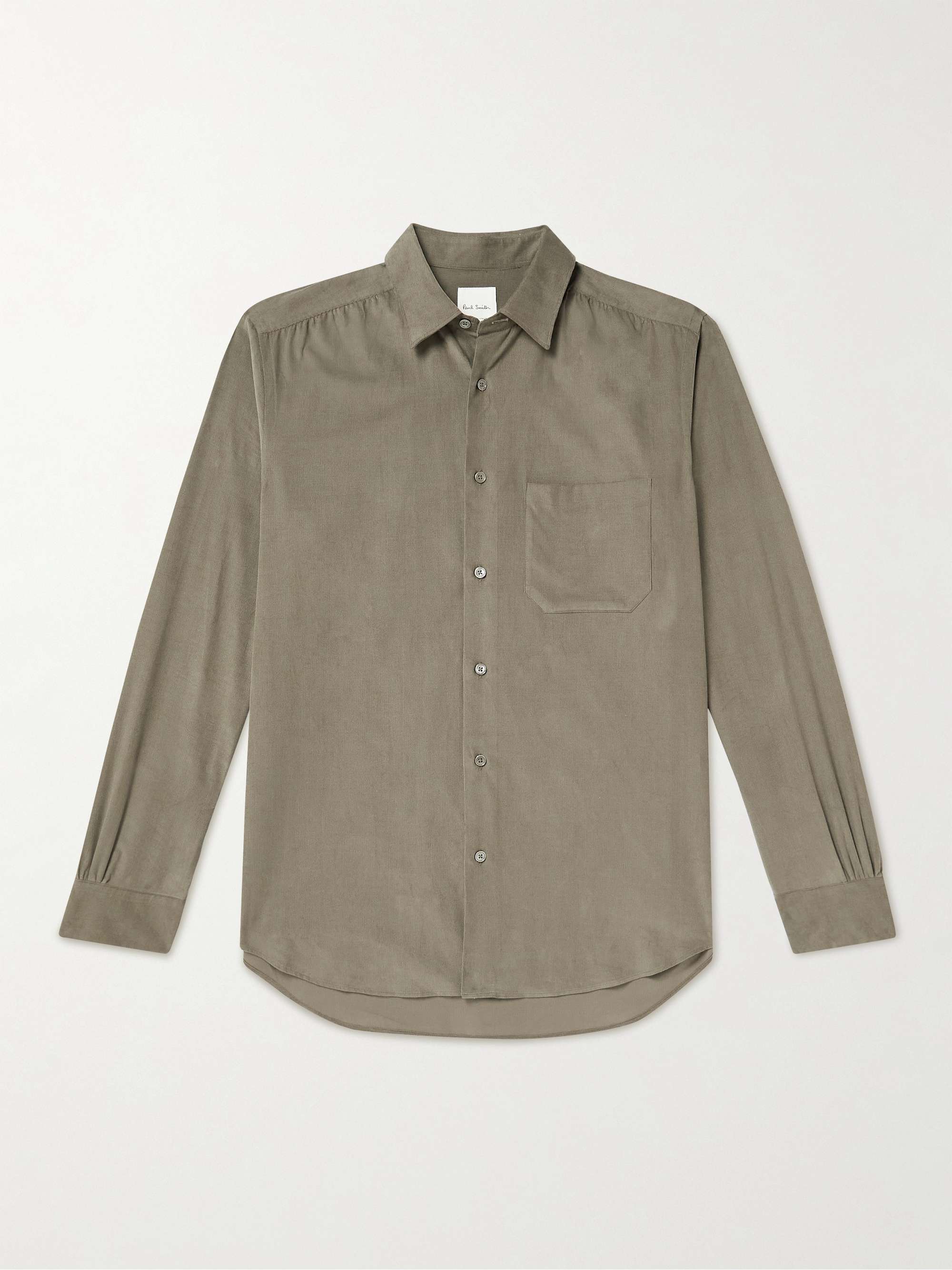 PAUL SMITH Cotton-Needlecord Shirt for Men | MR PORTER