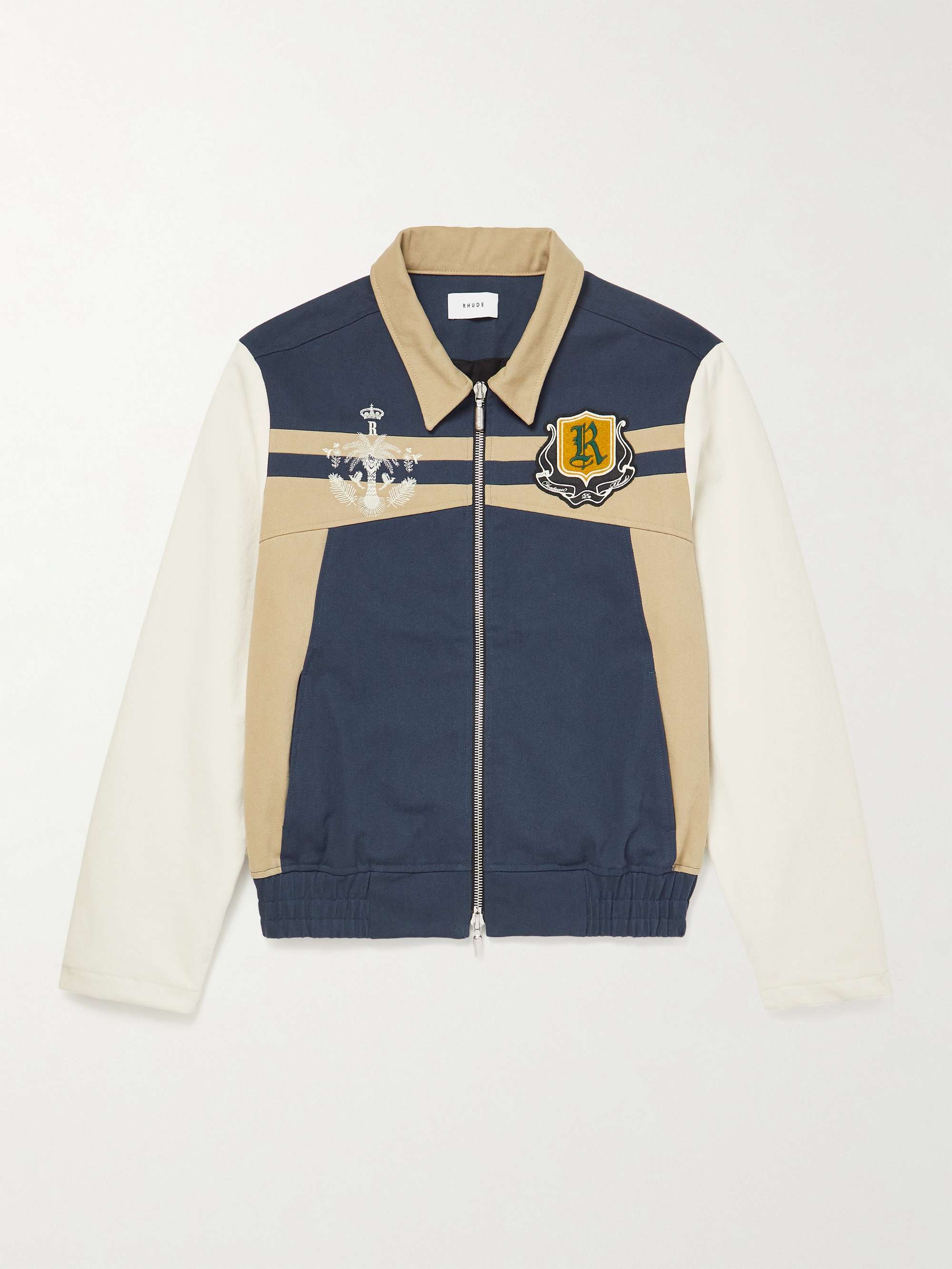 varsity blouson jacket