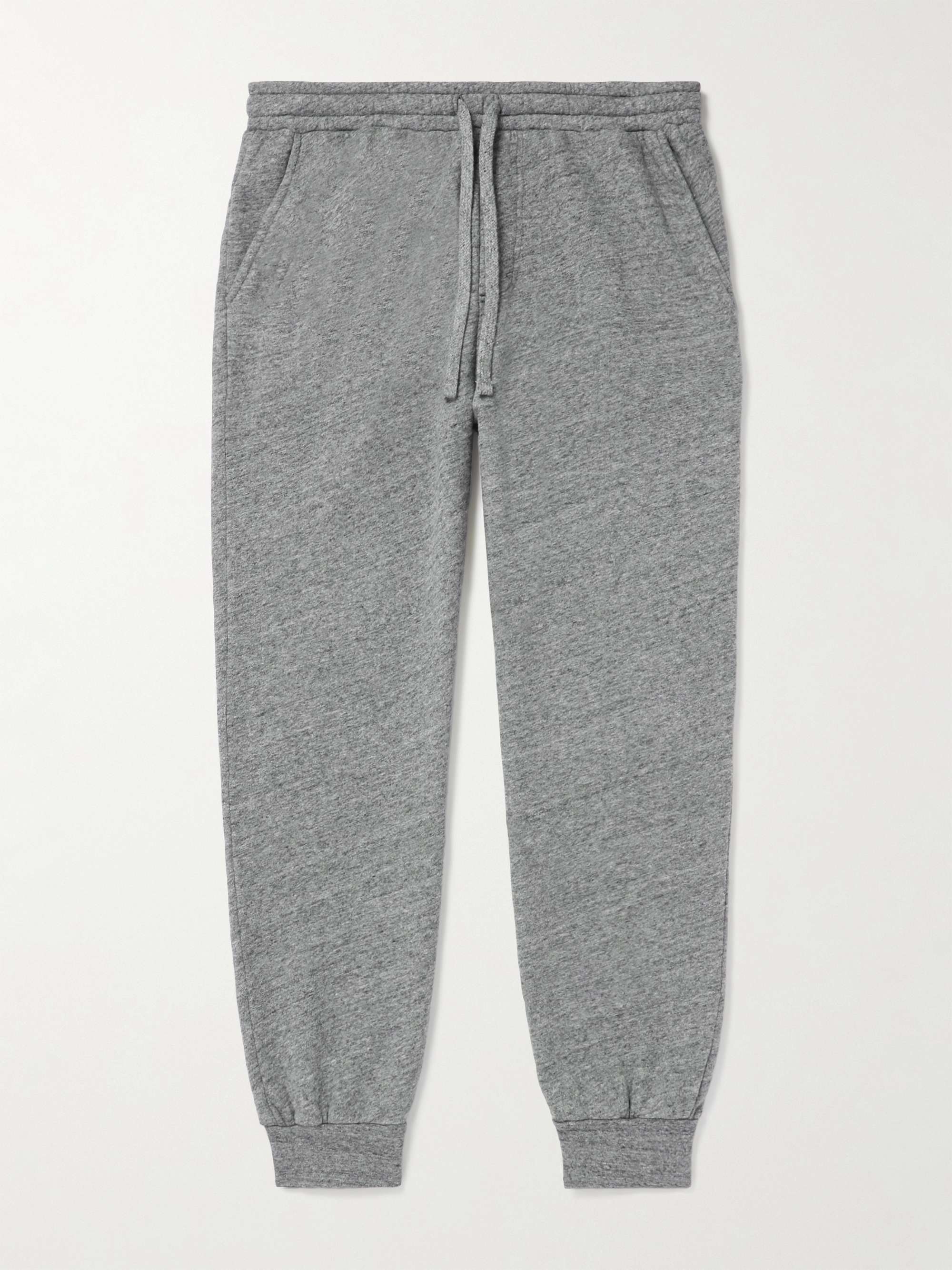 Brushed cotton online joggers
