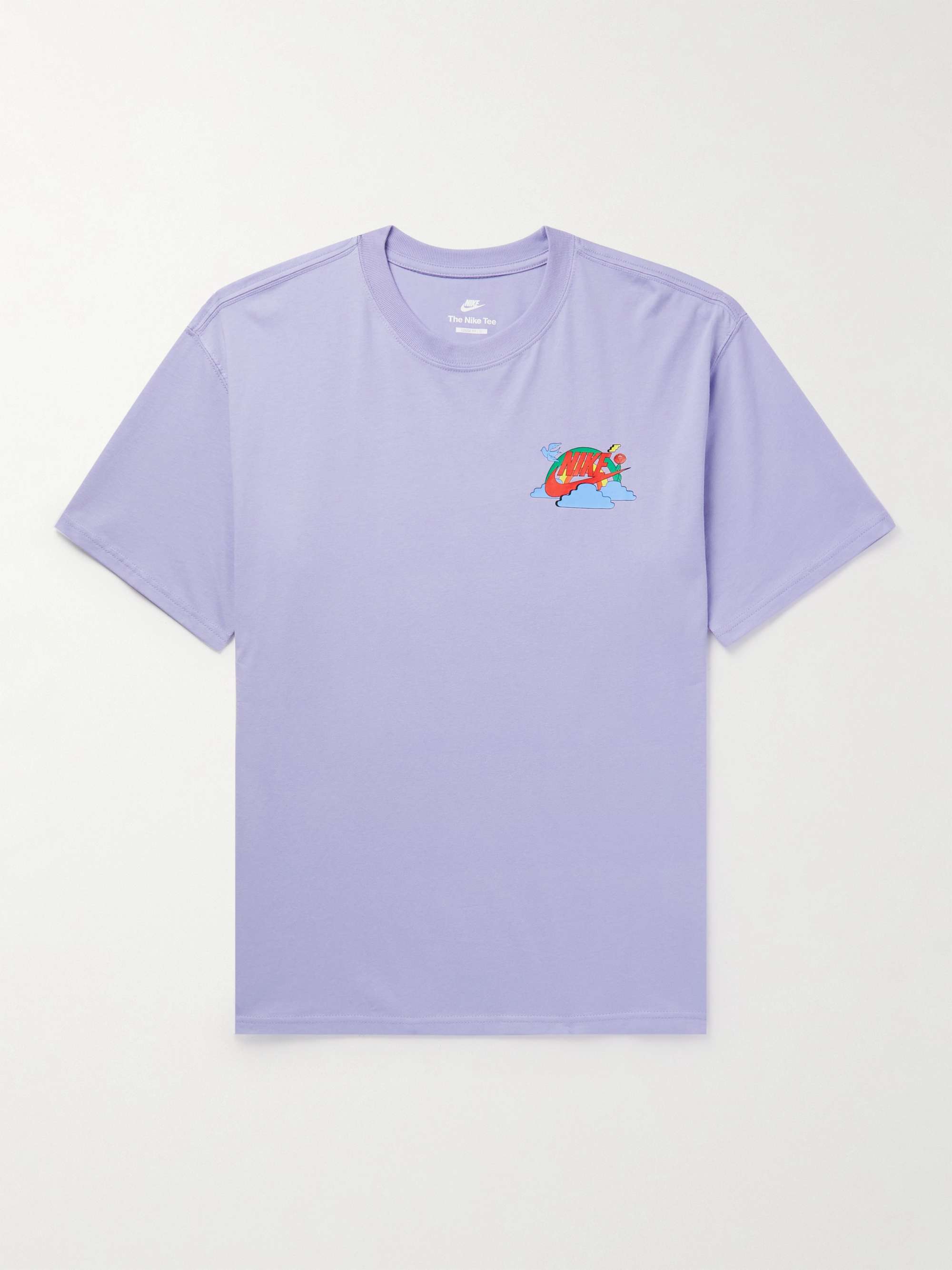NSW Logo-Print Cotton-Jersey T-Shirt | MR PORTER