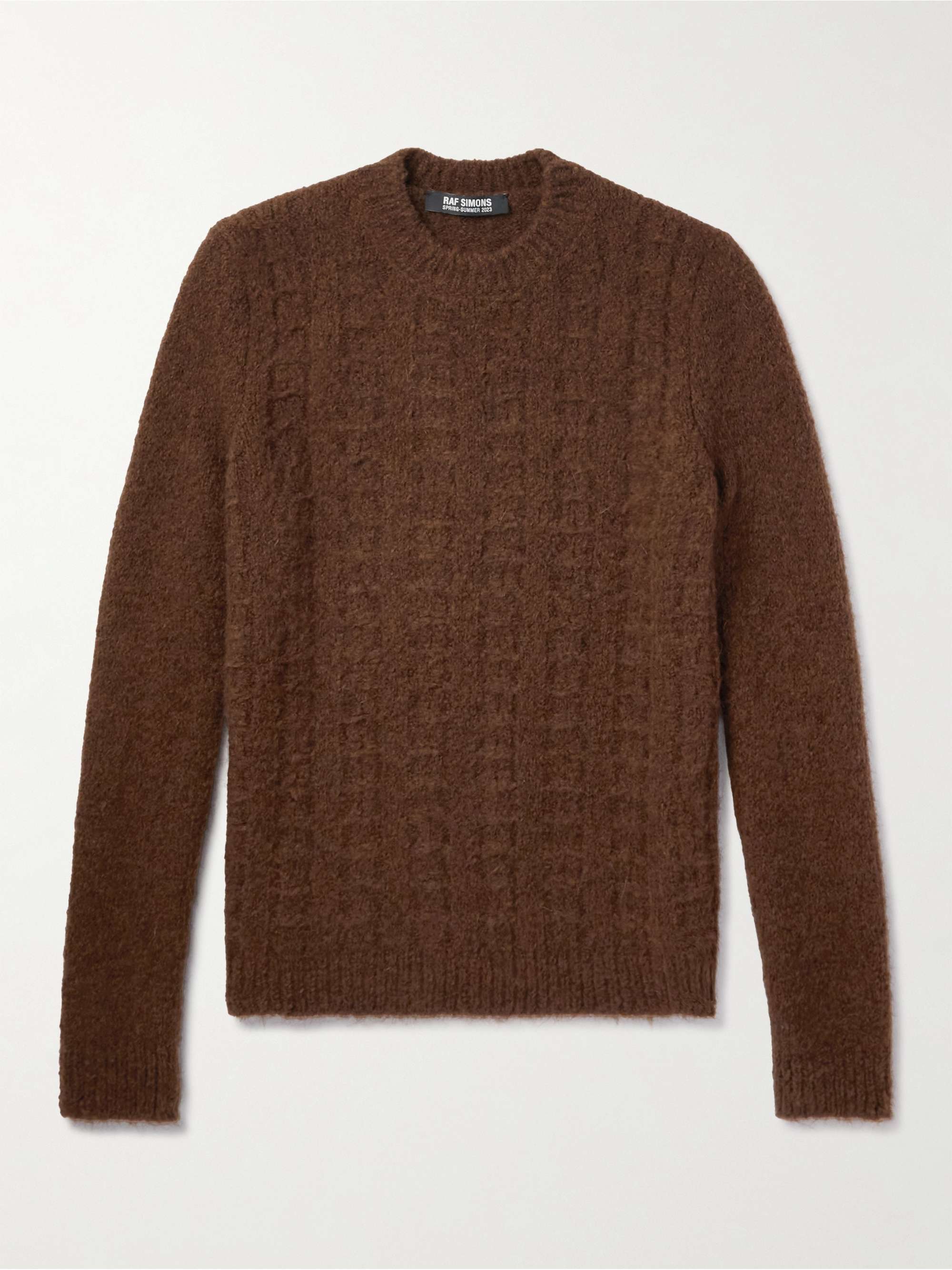 Cable knit sweater, Collection 2023