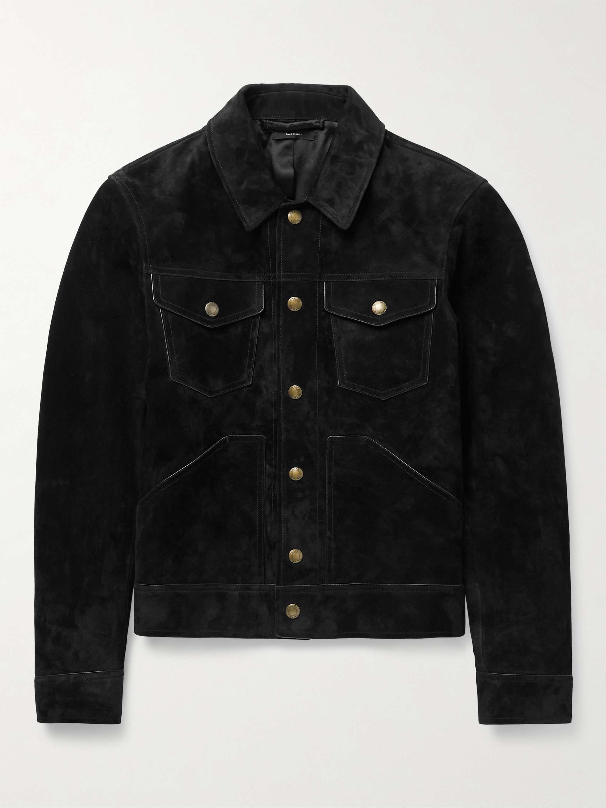 Suede Denim Jacket - Men - Ready-to-Wear