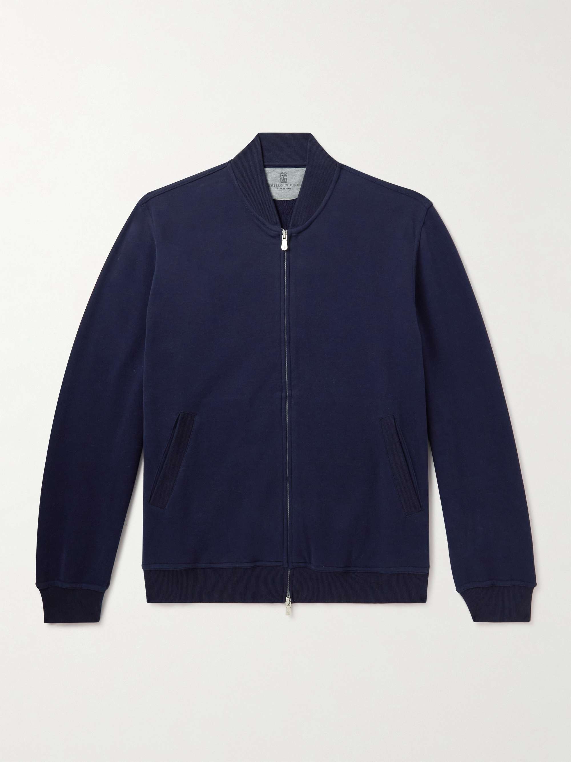 cotton jersey bomber