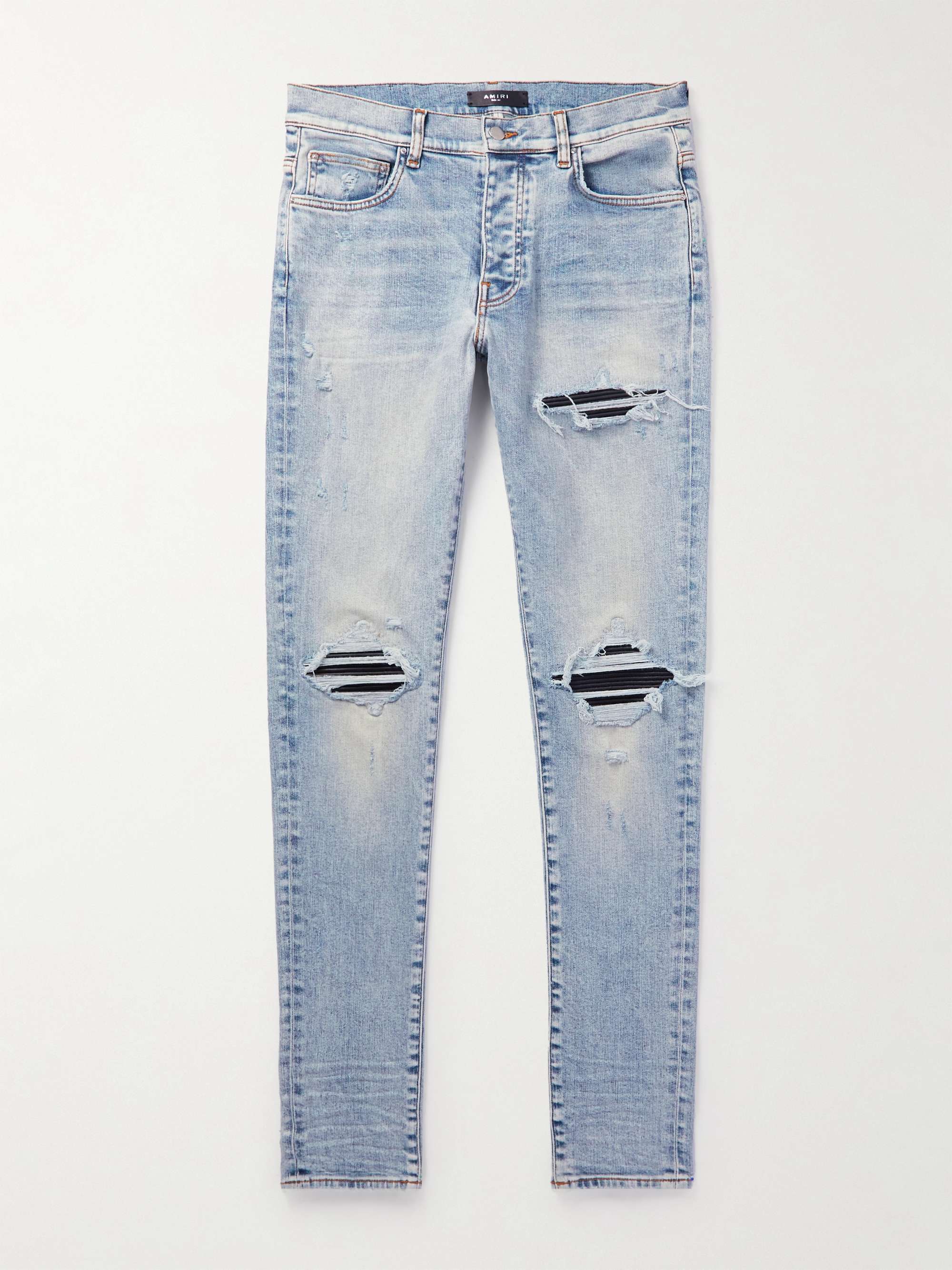 新品 AMIRI MX1 denim skinny-fit jeans 31