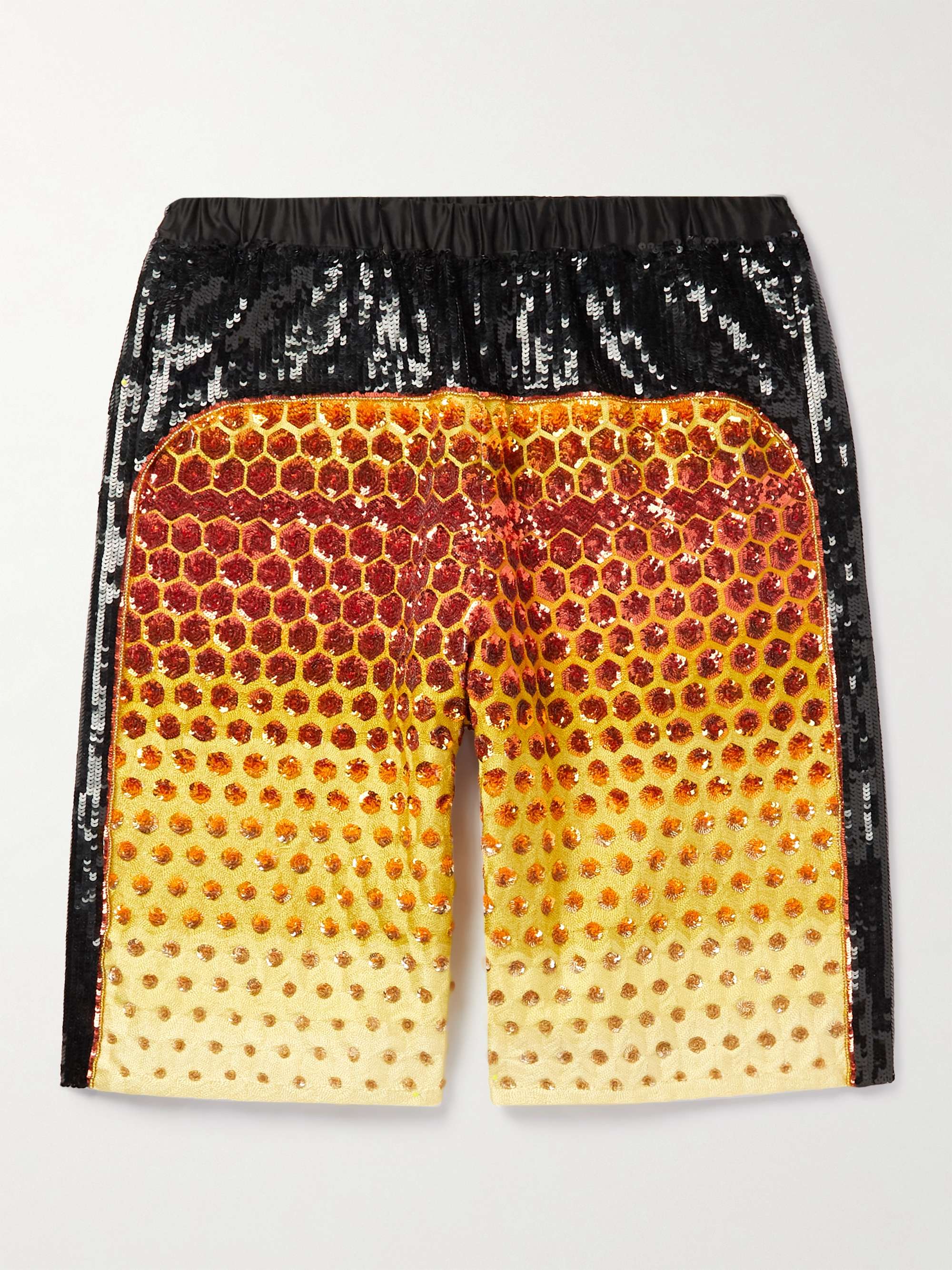 Louis Vuitton Men's Checkered Silk Monogram Boxer Shorts