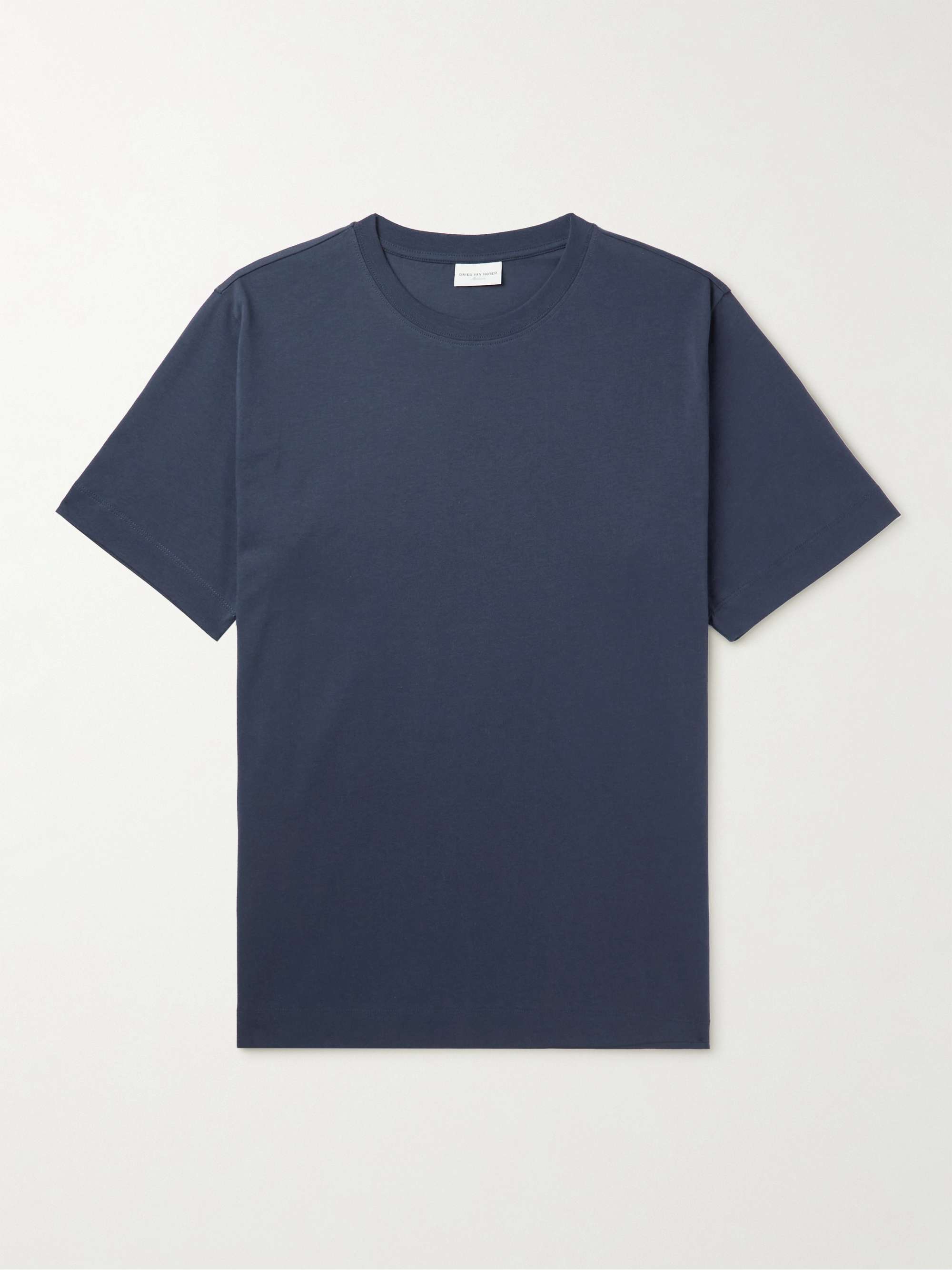 Kaal Onderbreking Besmetten DRIES VAN NOTEN Cotton-Jersey T-Shirt | MR PORTER