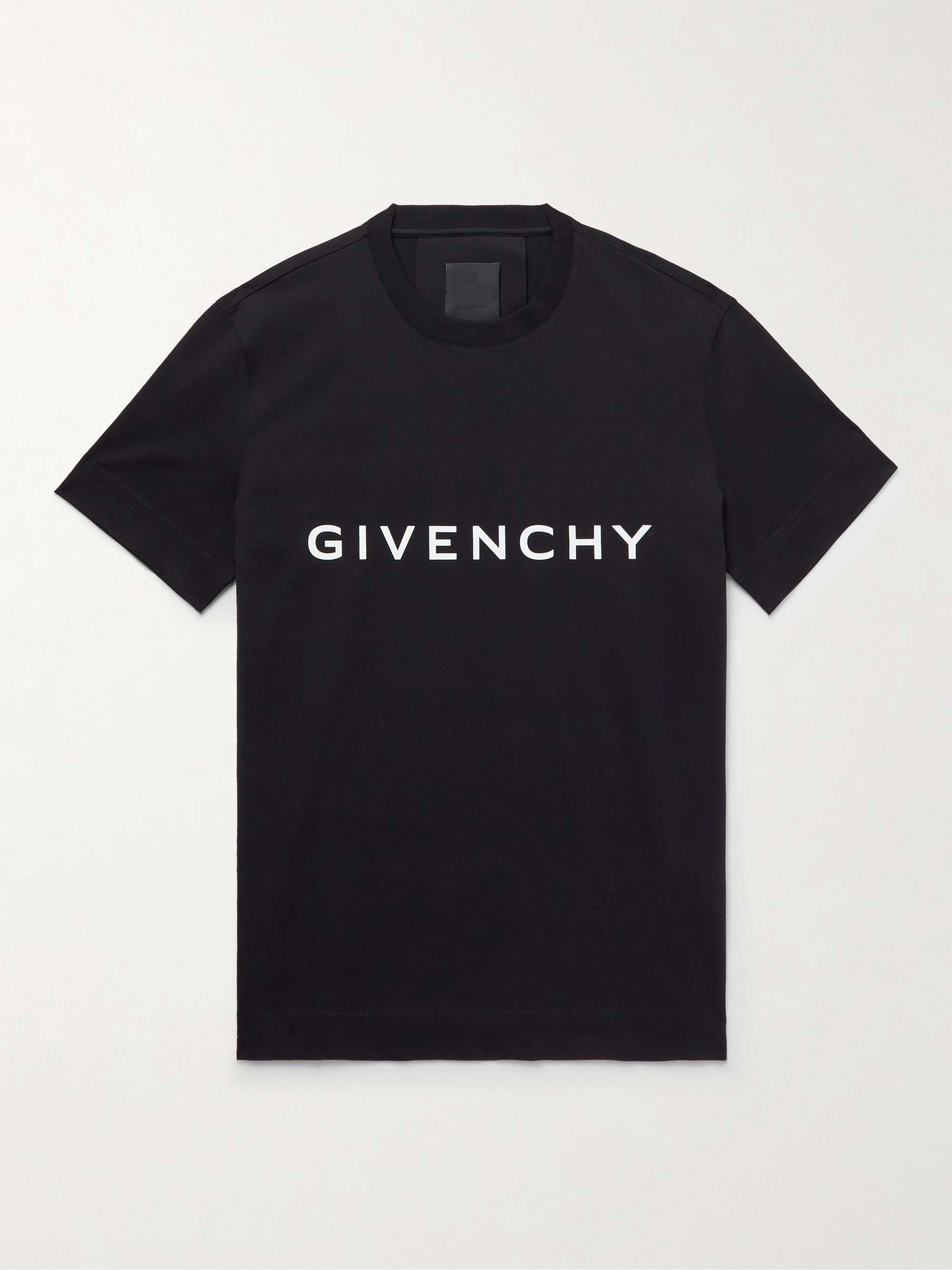 GIVENCHY Archetype Cotton-Jersey T-Shirt for | MR PORTER