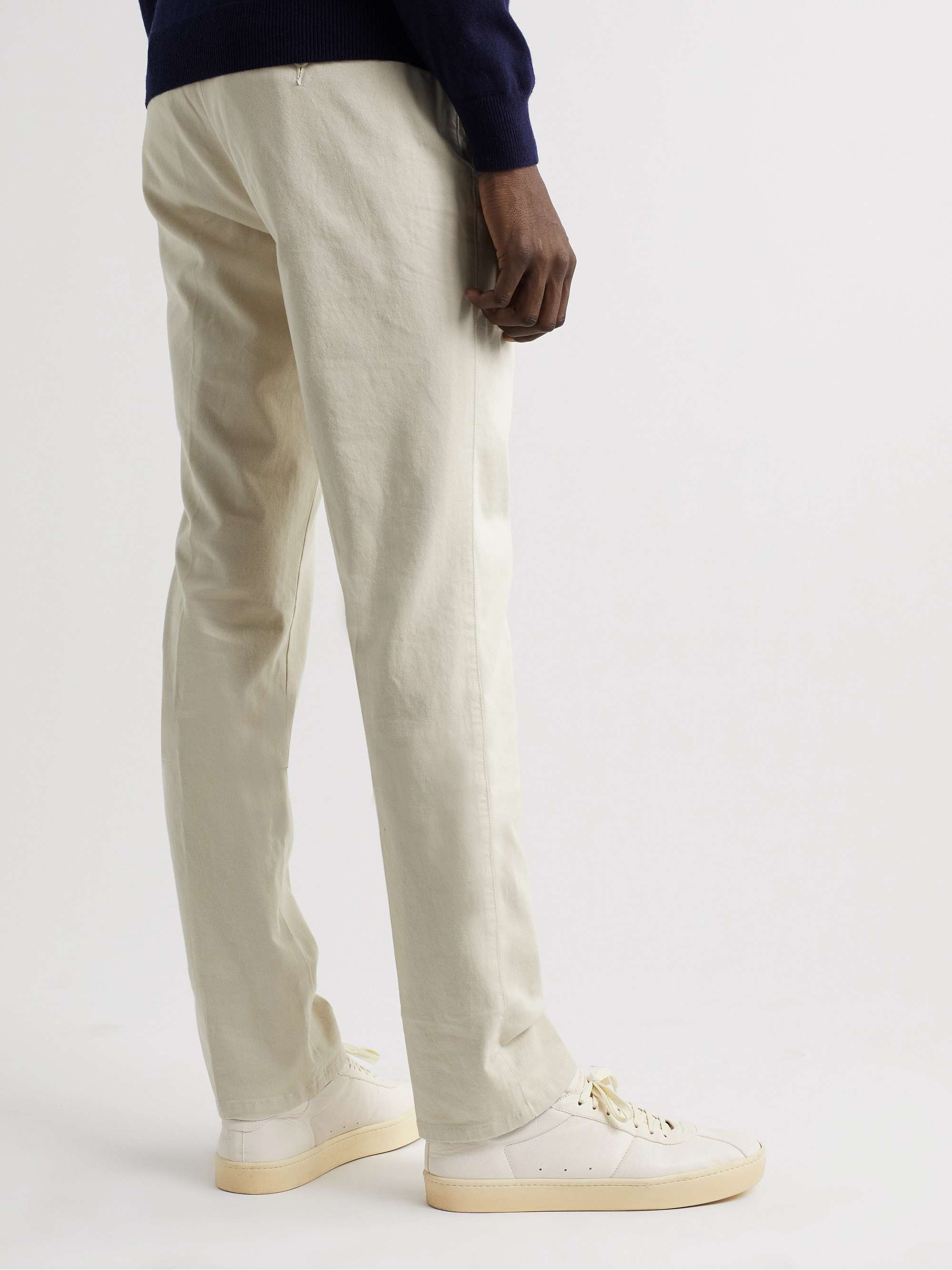 PETER MILLAR Pilot Straight-Leg Stretch-Pima Cotton-Twill Trousers