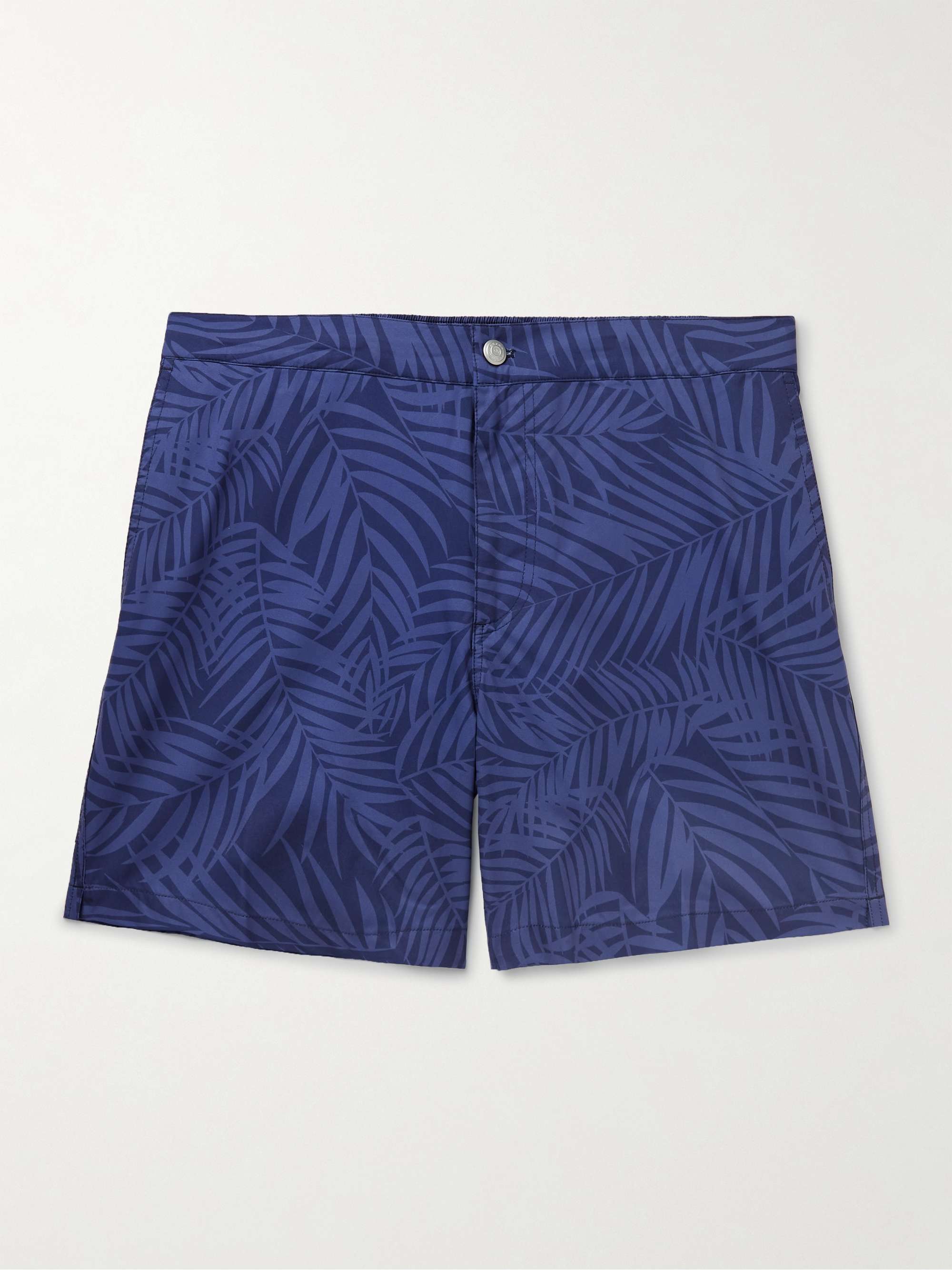 PETER MILLAR Porto Palms Slim-Fit Short-Length Printed Swim Shorts