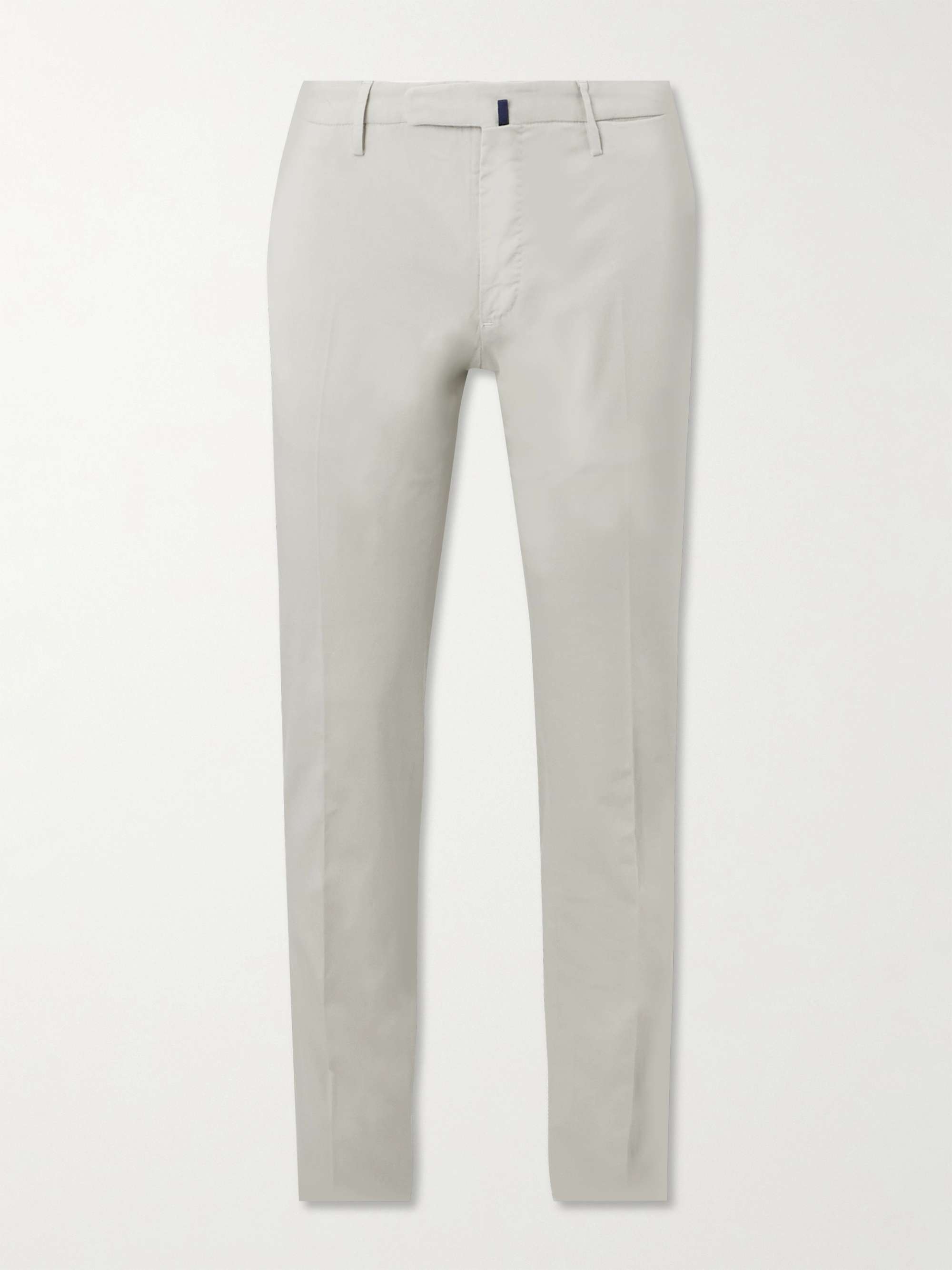 INCOTEX Venezia 1951 Slim-Fit Stretch-Cotton Trousers for Men | MR 