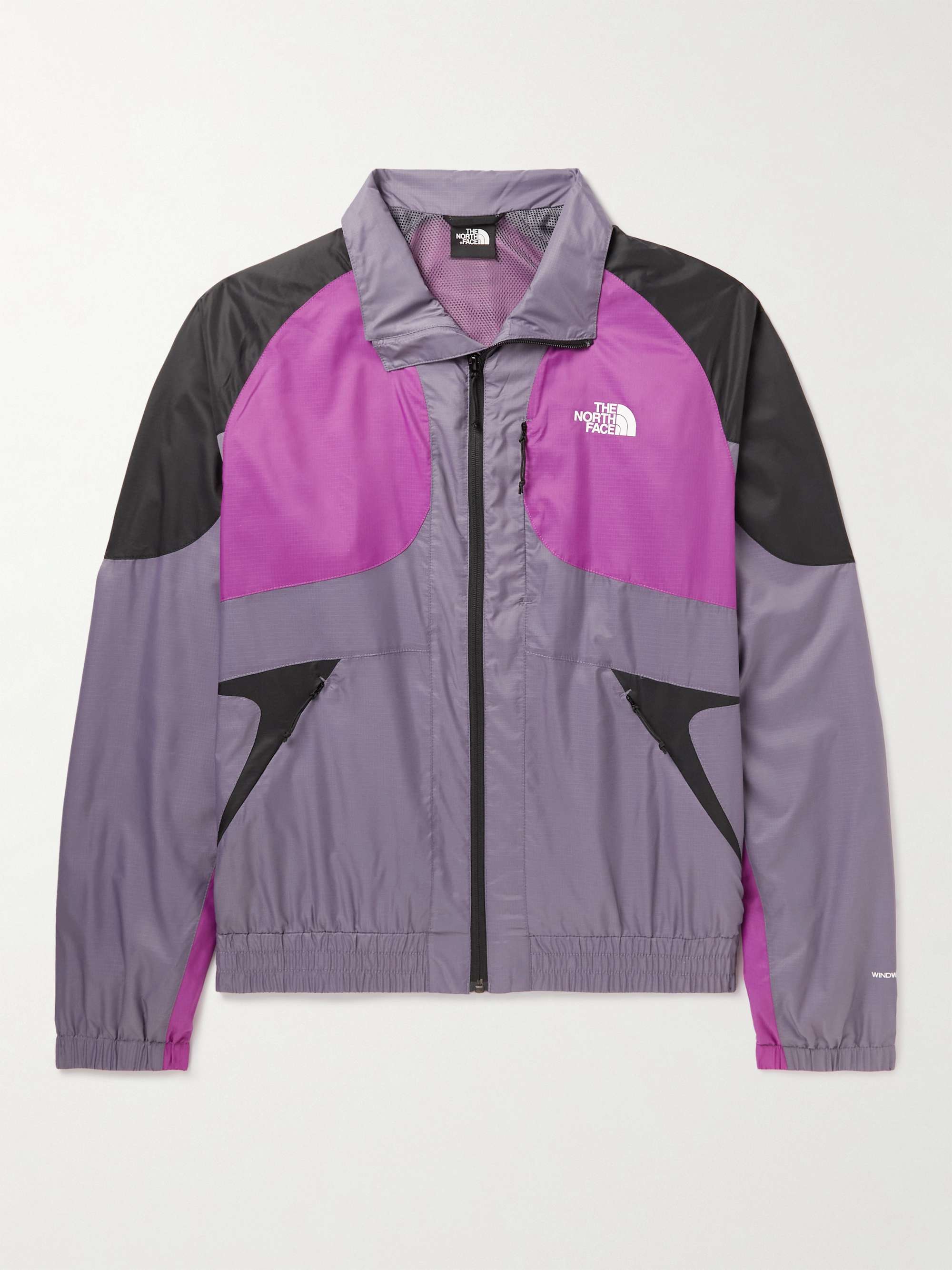 THE FACE TNF™ Colour-Block Logo-Print Ripstop Jacket | MR PORTER