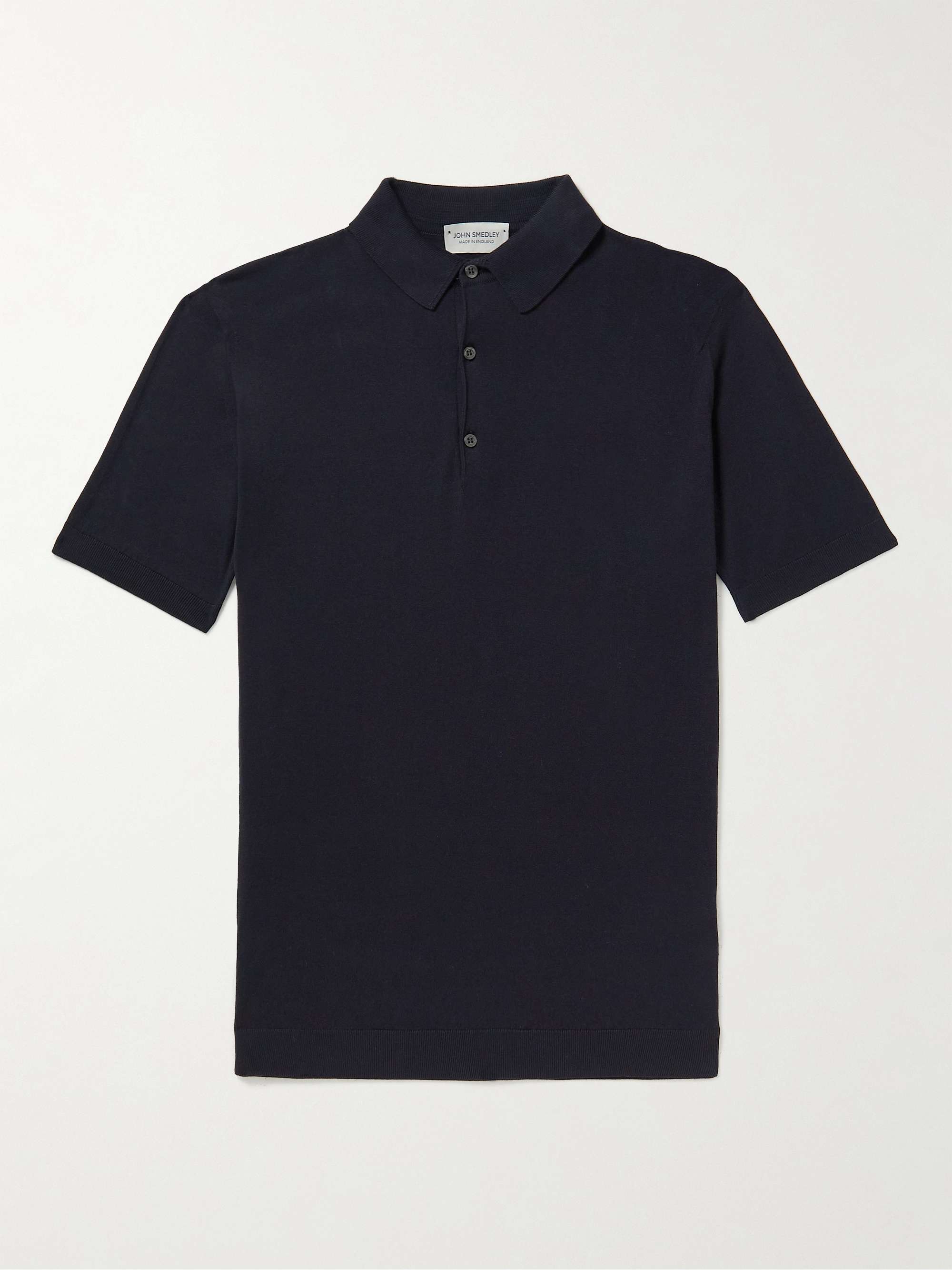 Adrian Slim-Fit Sea Island Cotton Polo Shirt