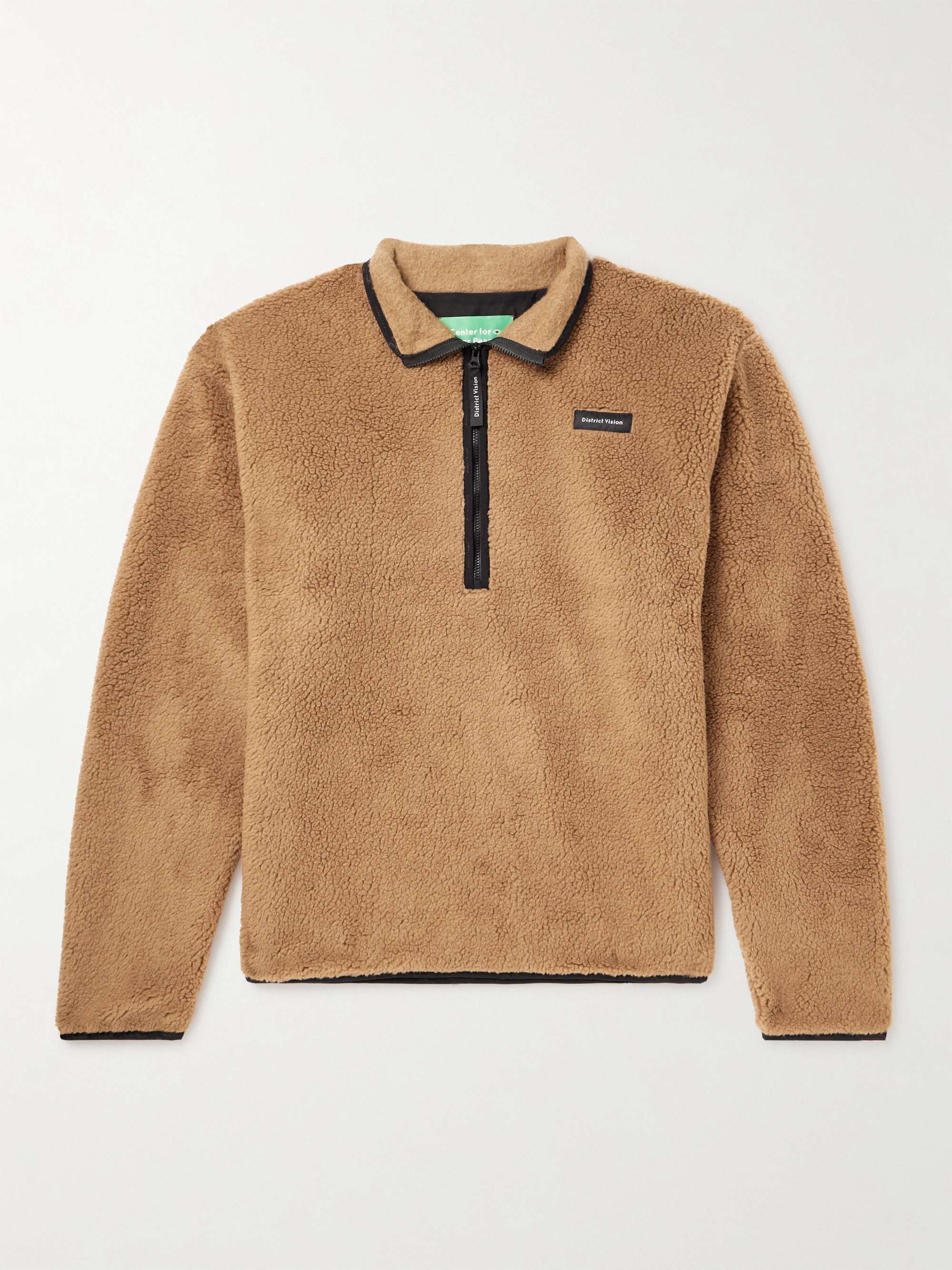 DISTRICT VISION Doug Fleece Half-Zip Sweatshirt for Men | MR PORTER