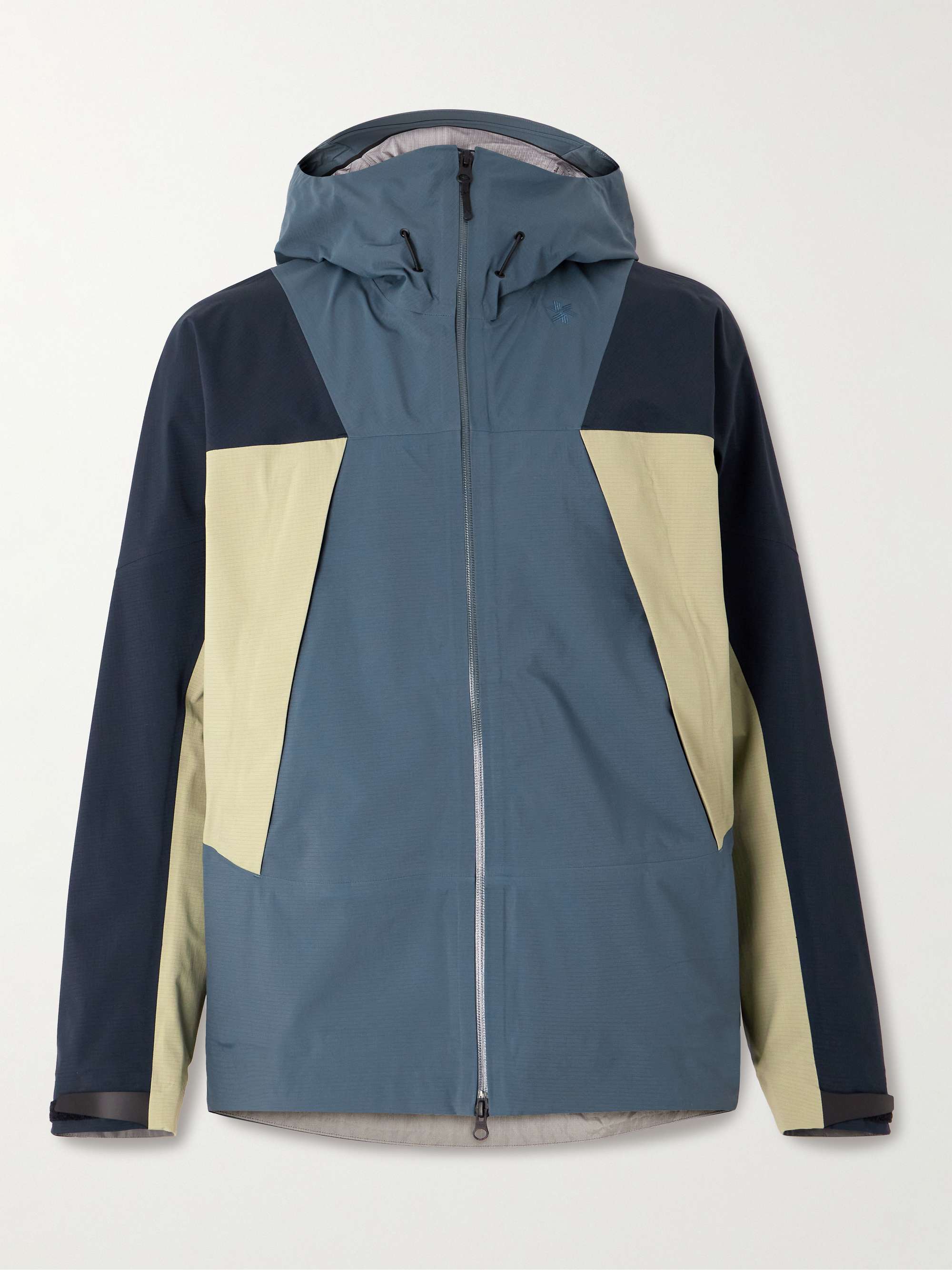 Pertex Shieldair Colour-Block Ripstop Hooded Jacket